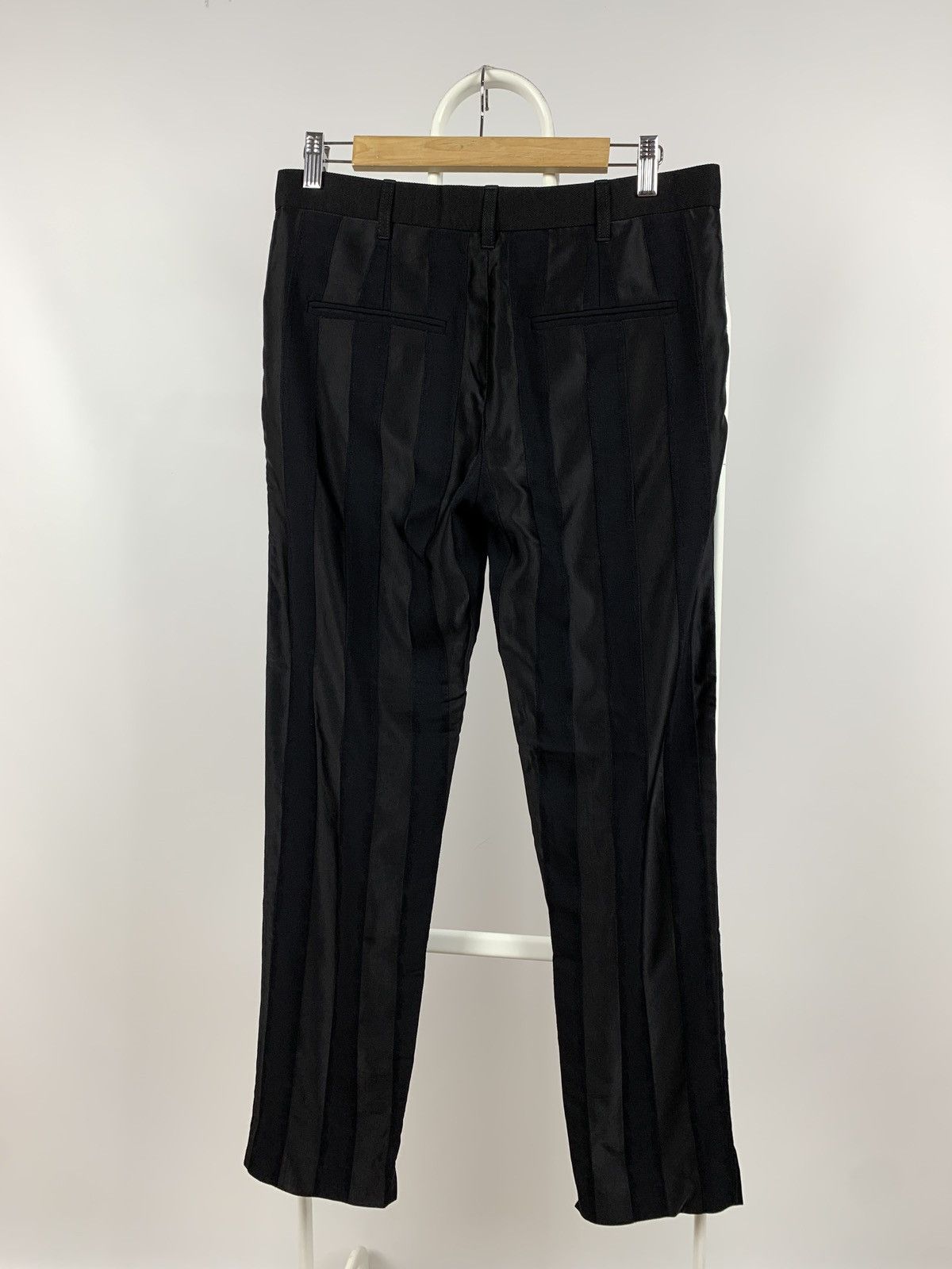 Ann Demeulemeester Ann Demeulemeester Silk/Linen Striped Pants Size 26" / US 2 / IT 38 - 2 Thumbnail