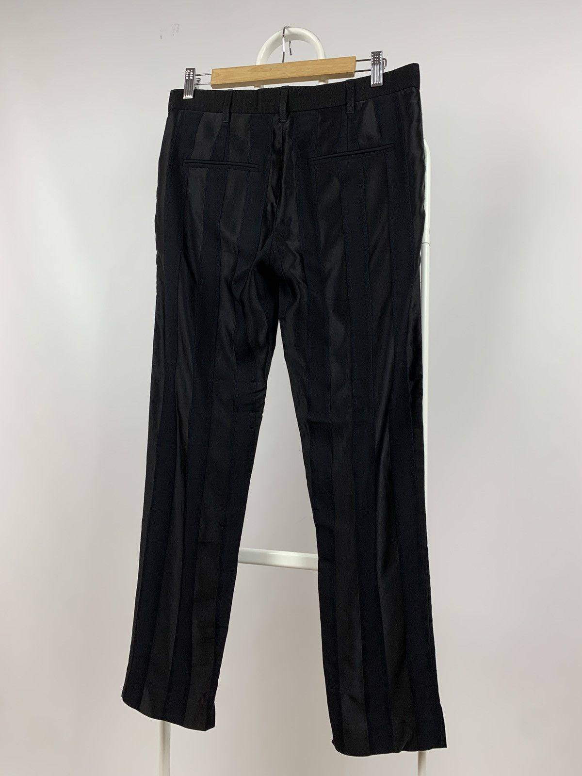 Ann Demeulemeester Ann Demeulemeester Silk/Linen Striped Pants Size 26" / US 2 / IT 38 - 13 Thumbnail