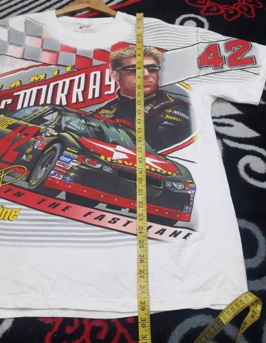 NASCAR Nascar Racing Jamie Mc Murray Full Print T-Shirt Size US L / EU 52-54 / 3 - 8 Thumbnail