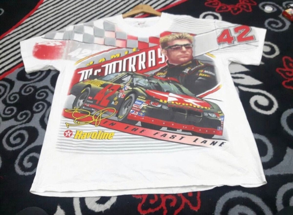 NASCAR Nascar Racing Jamie Mc Murray Full Print T-Shirt Size US L / EU 52-54 / 3 - 5 Thumbnail