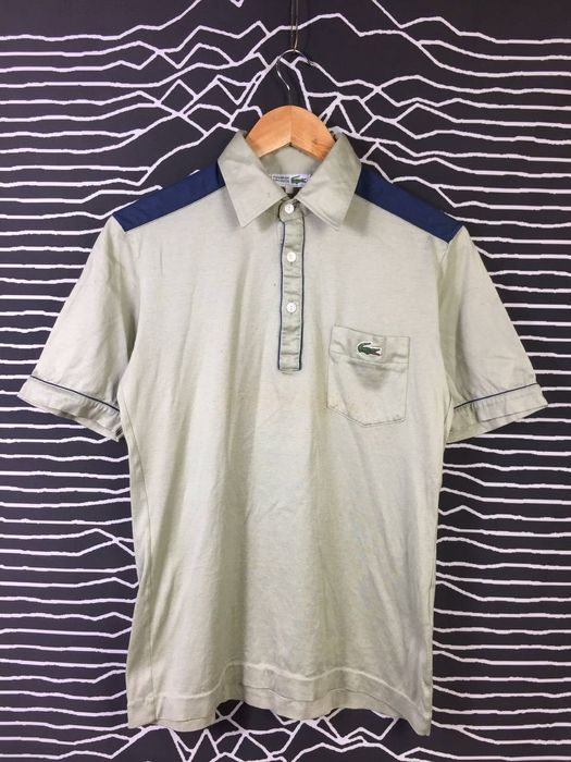 Vintage Vtg Chemise Lacoste Pocket Polo Tee | Grailed