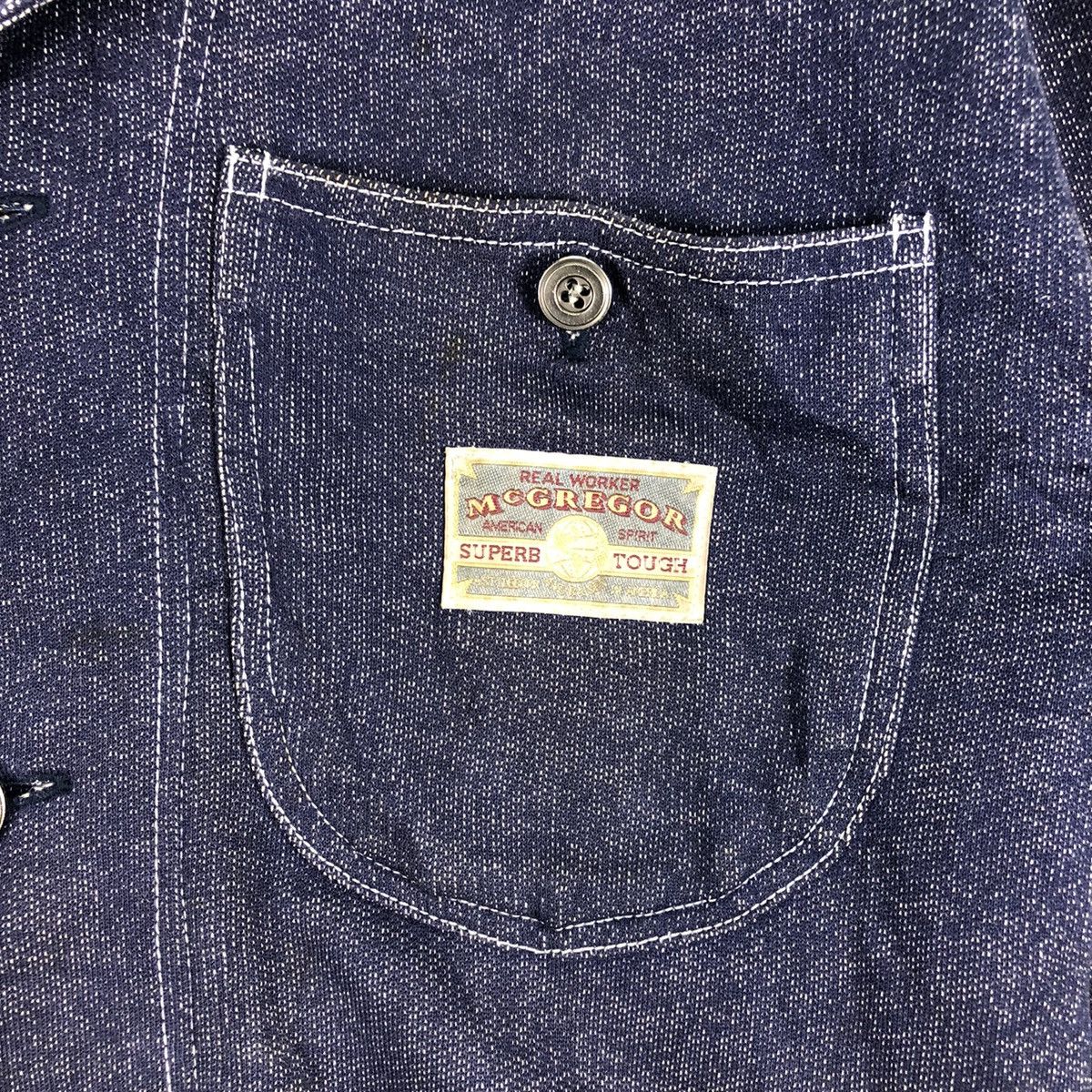 McGregor Vintage McGregor Chore Jacket Workwear Style Size US M / EU 48-50 / 2 - 8 Thumbnail