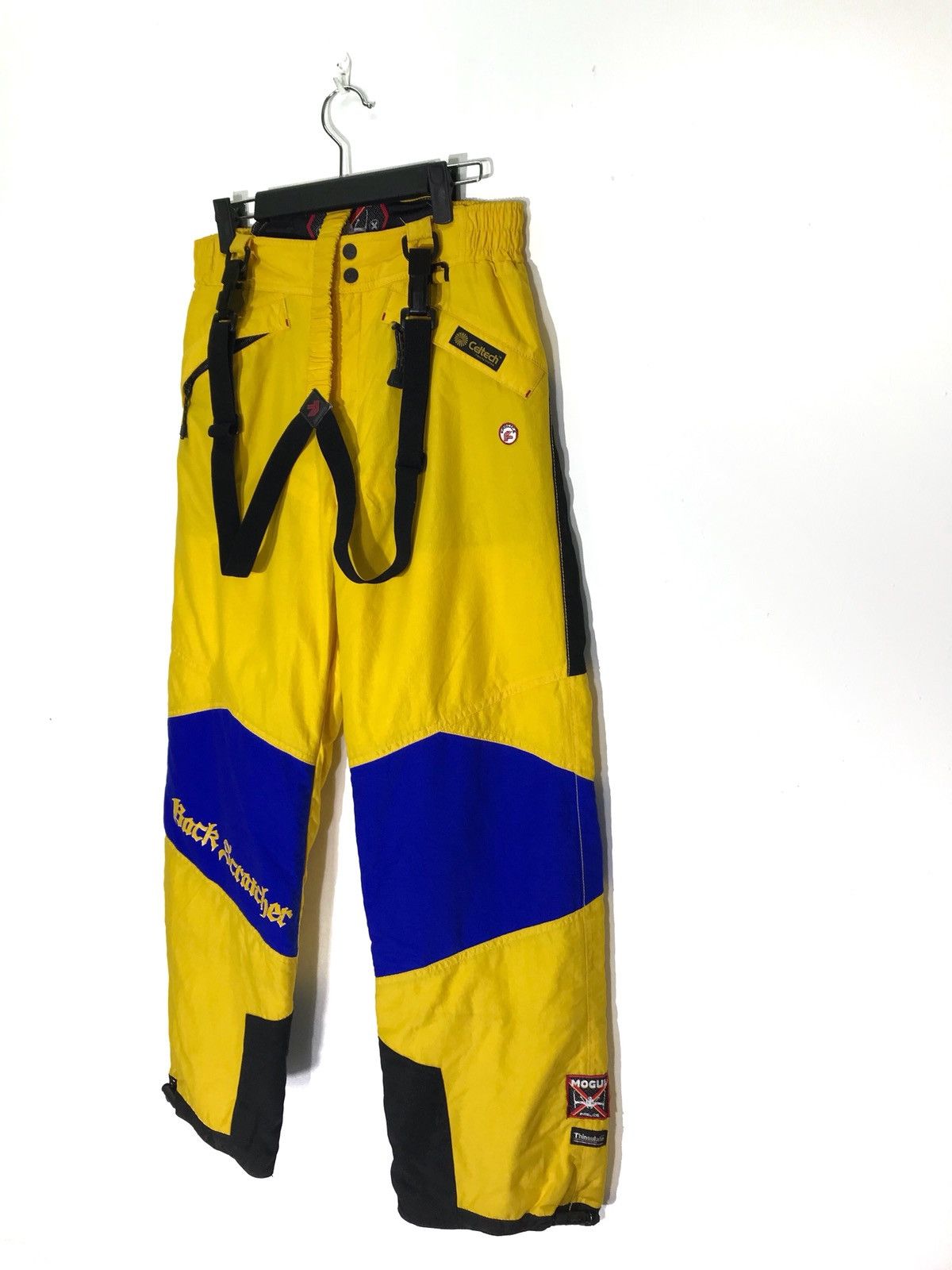 Japanese Brand Fablice Mugol Multicolour Overall Ski Pant Waist 30-34 Size US 31 - 2 Thumbnail