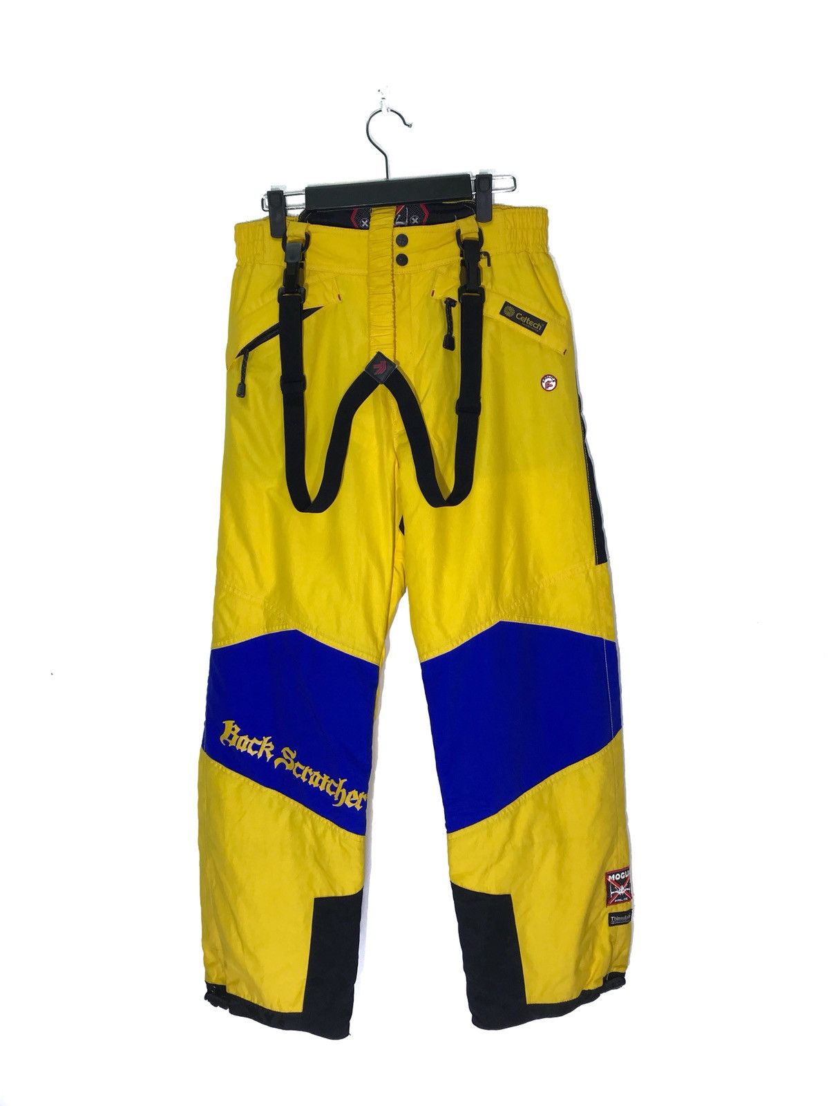 Japanese Brand Fablice Mugol Multicolour Overall Ski Pant Waist 30-34 Size US 31 - 1 Thumbnail