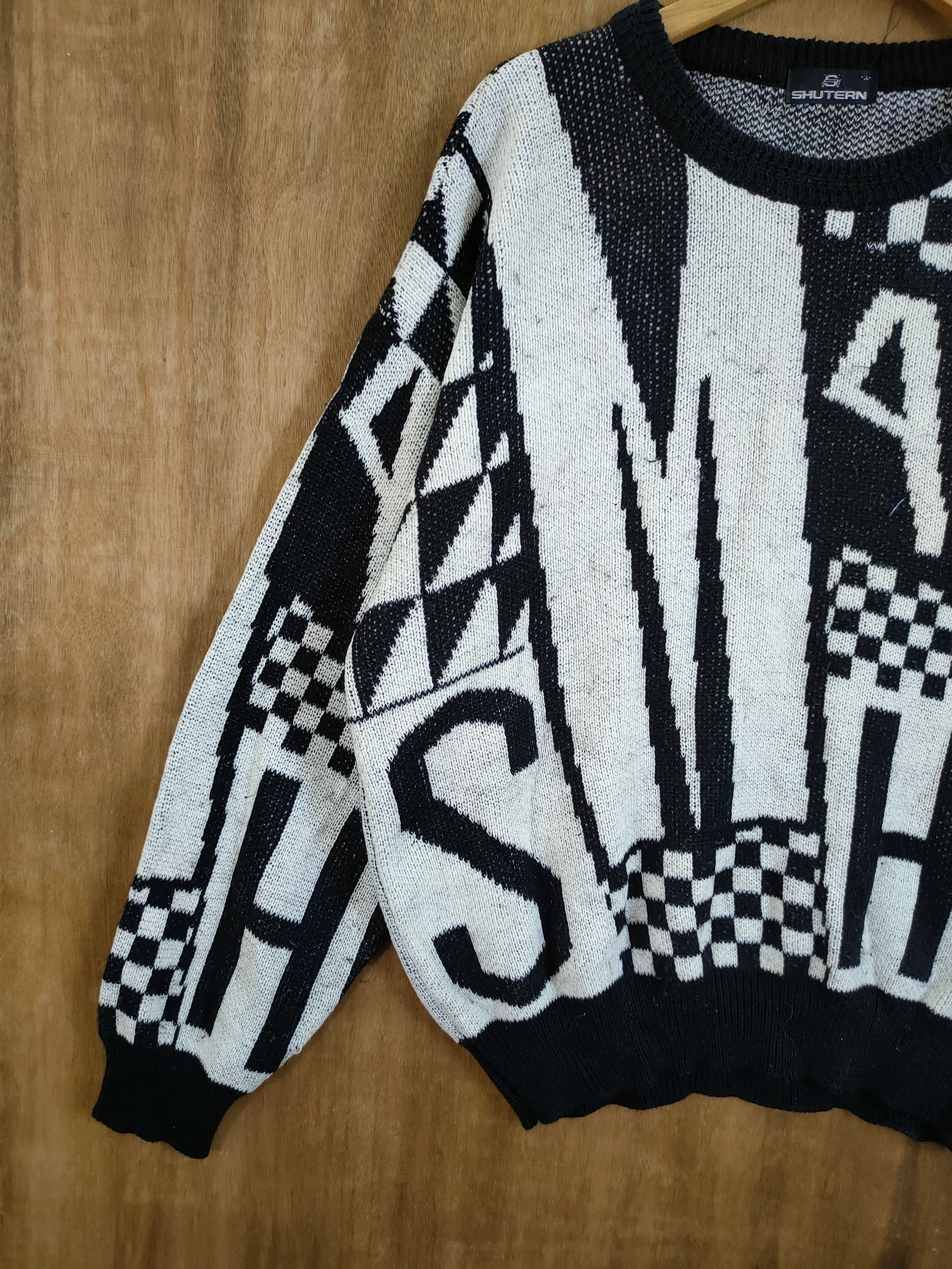 Vintage D Magic Shutern art meticulous knitwear sweatshirt #46-721 Size US L / EU 52-54 / 3 - 2 Thumbnail