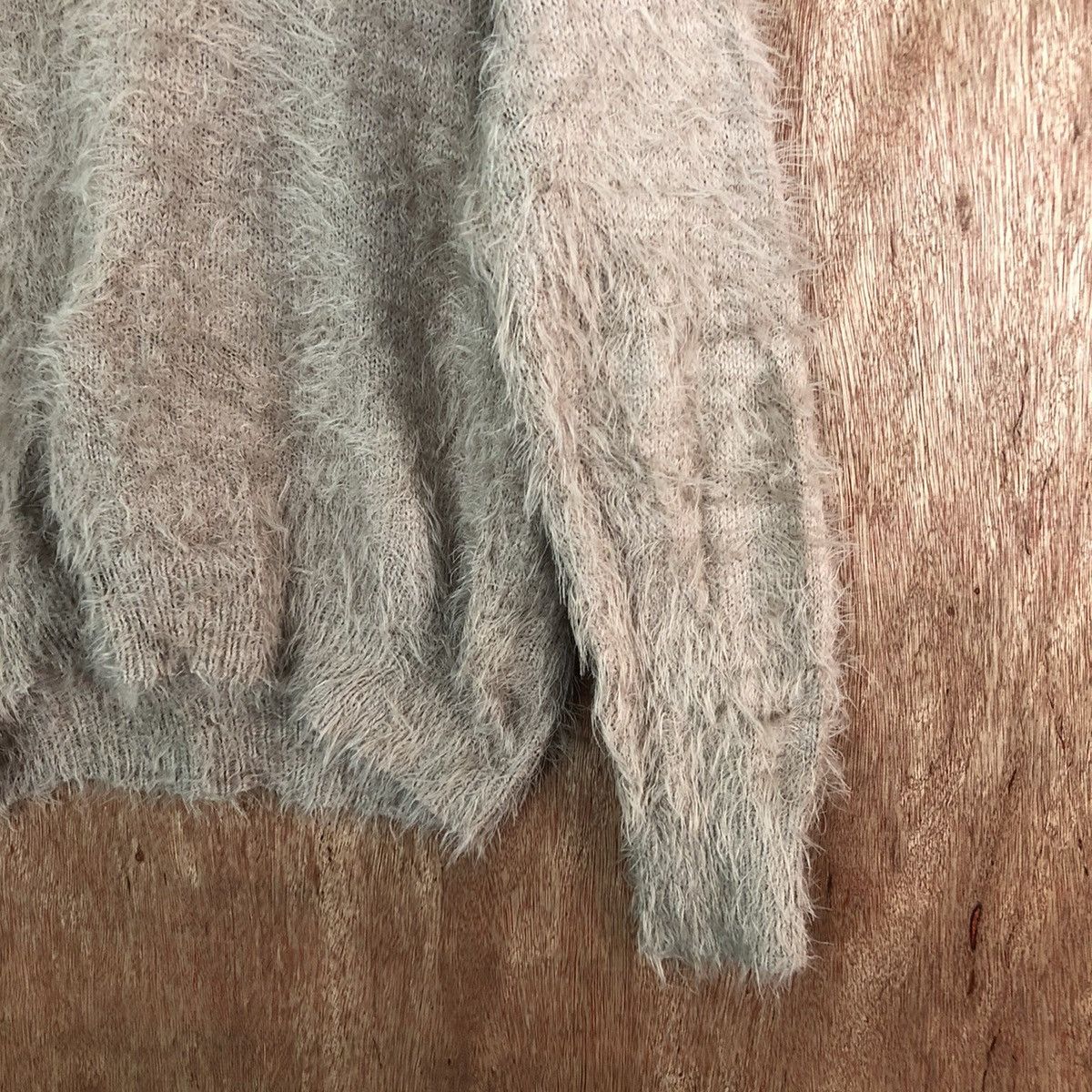 Homespun Knitwear Japanese Brand Shag Shaggy Fur Mohair Knitwear #6634 Size S / US 4 / IT 40 - 10 Thumbnail
