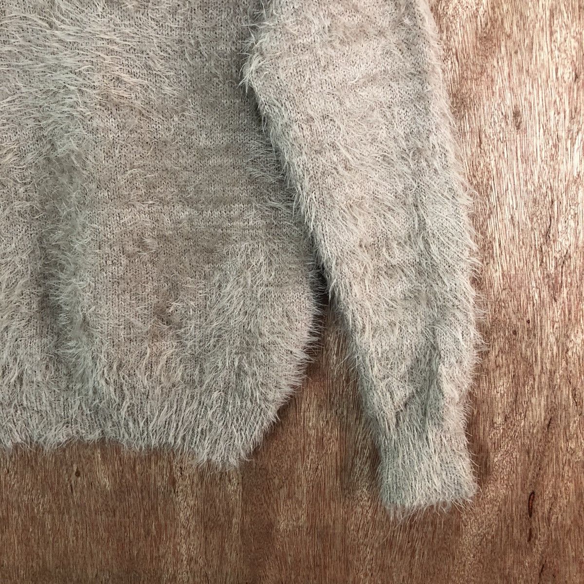 Homespun Knitwear Japanese Brand Shag Shaggy Fur Mohair Knitwear #6634 Size S / US 4 / IT 40 - 5 Thumbnail