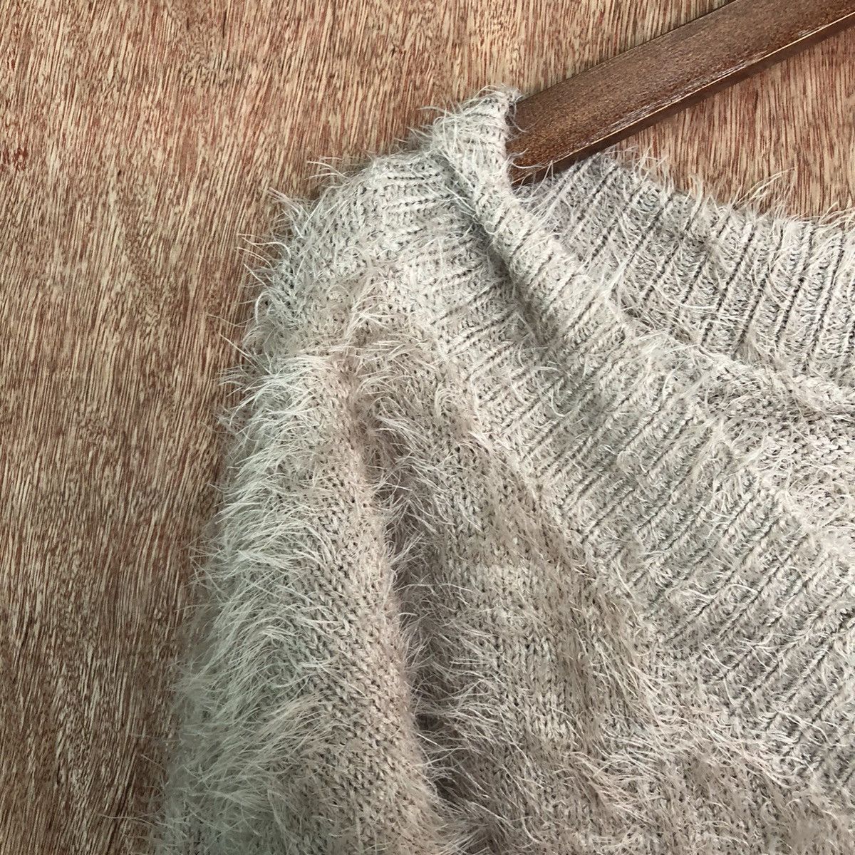 Homespun Knitwear Japanese Brand Shag Shaggy Fur Mohair Knitwear #6634 Size S / US 4 / IT 40 - 6 Thumbnail