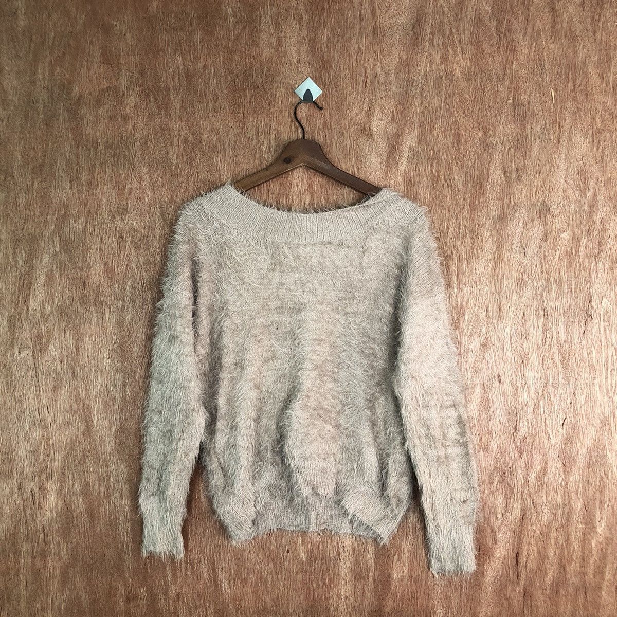 Homespun Knitwear Japanese Brand Shag Shaggy Fur Mohair Knitwear #6634 Size S / US 4 / IT 40 - 8 Thumbnail