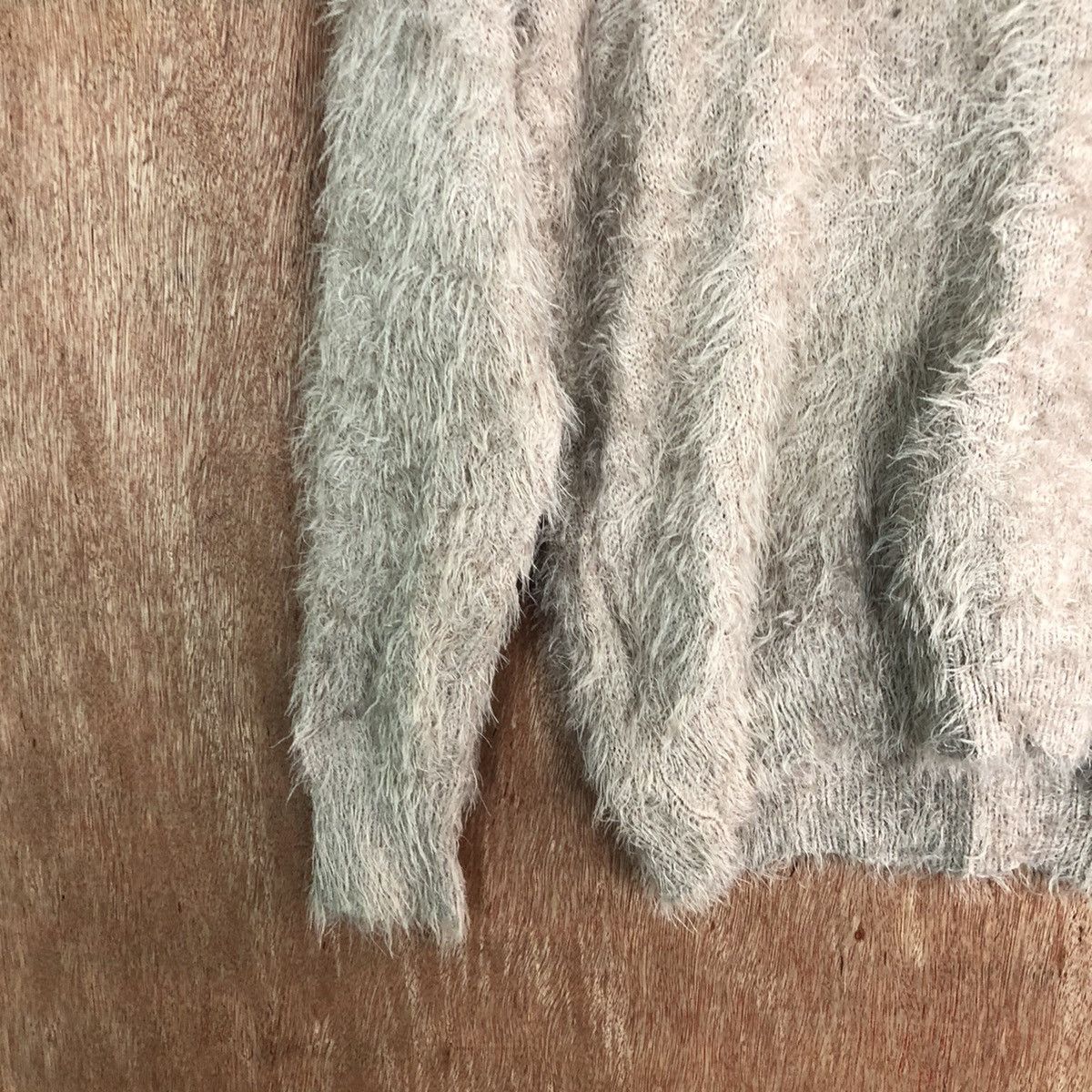 Homespun Knitwear Japanese Brand Shag Shaggy Fur Mohair Knitwear #6634 Size S / US 4 / IT 40 - 9 Thumbnail