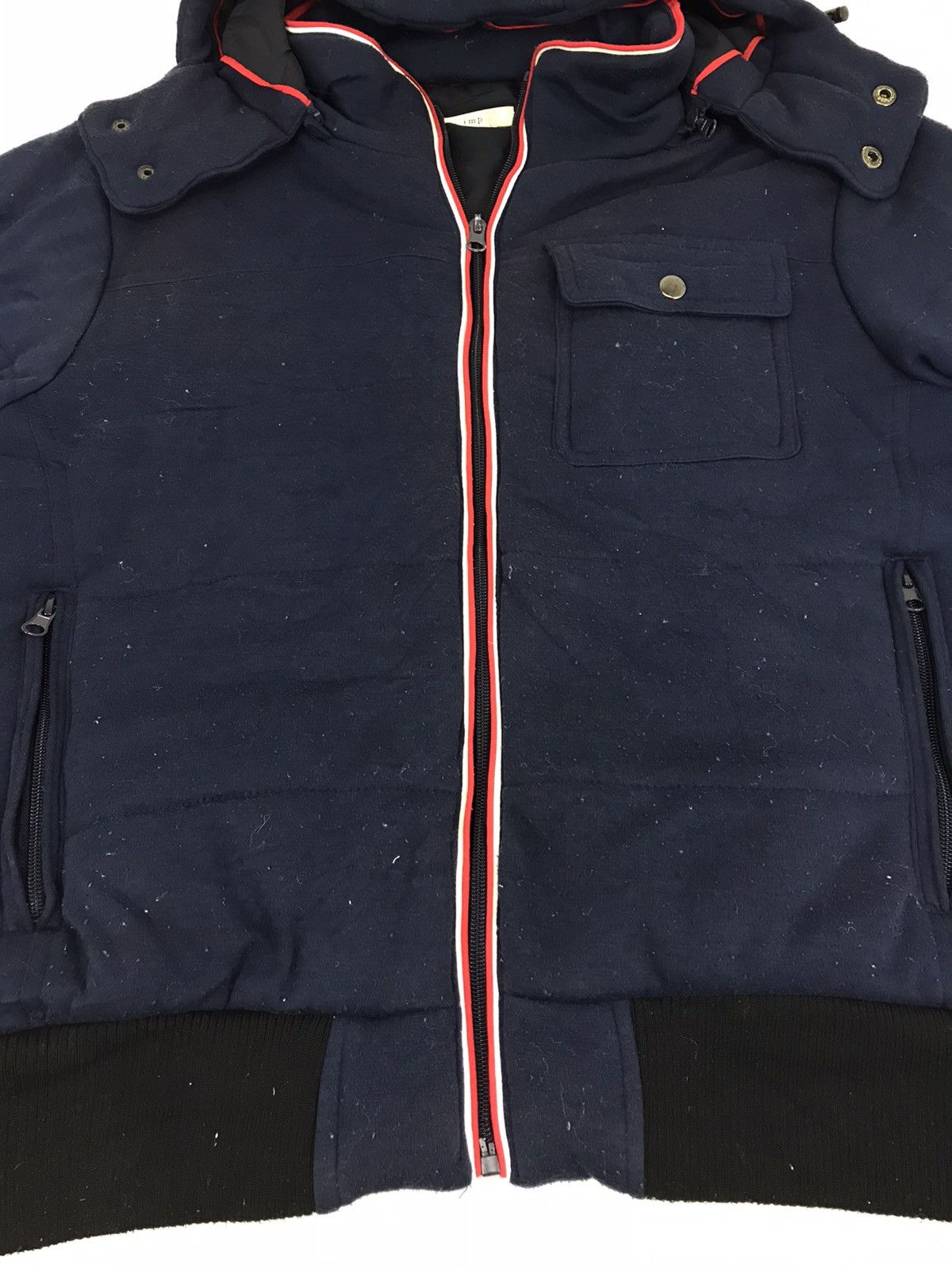 Japanese Brand Imp Hoodies Quilted Inner Streetwear Tactical Jacket Size US S / EU 44-46 / 1 - 9 Thumbnail
