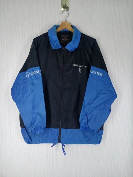 Gianni Valentino Vintage Gianni Valentino Big Logo Light Jacket Size US L / EU 52-54 / 3 - 1 Thumbnail