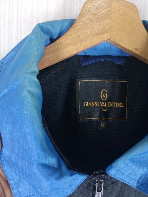 Gianni Valentino Vintage Gianni Valentino Big Logo Light Jacket Size US L / EU 52-54 / 3 - 8 Thumbnail
