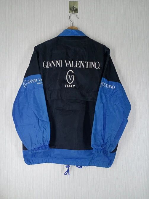 Gianni Valentino Vintage Gianni Valentino Big Logo Light Jacket Size US L / EU 52-54 / 3 - 2 Thumbnail