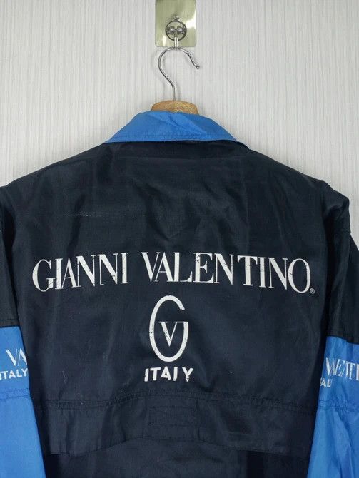 Gianni Valentino Vintage Gianni Valentino Big Logo Light Jacket Size US L / EU 52-54 / 3 - 4 Thumbnail