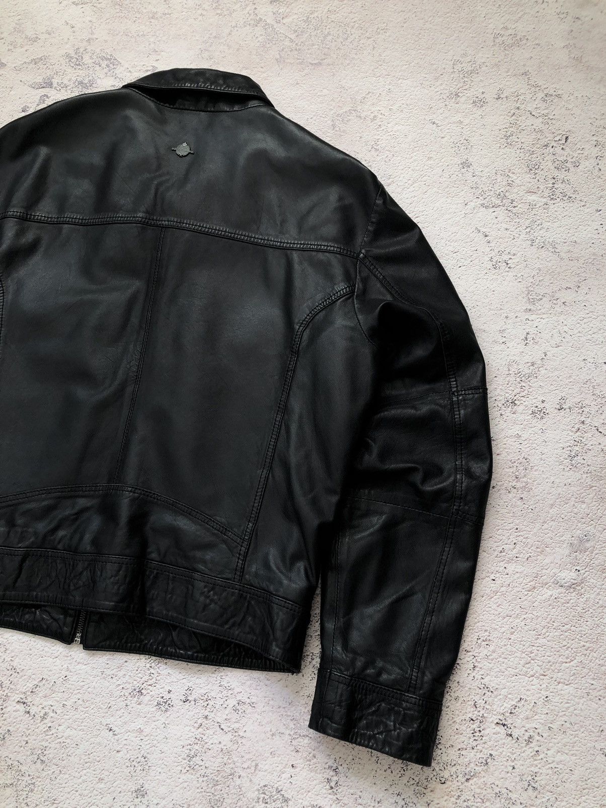 Dolce & Gabbana 🤯 Dolce & Gabbana Leather Jacket Size US L / EU 52-54 / 3 - 10 Thumbnail