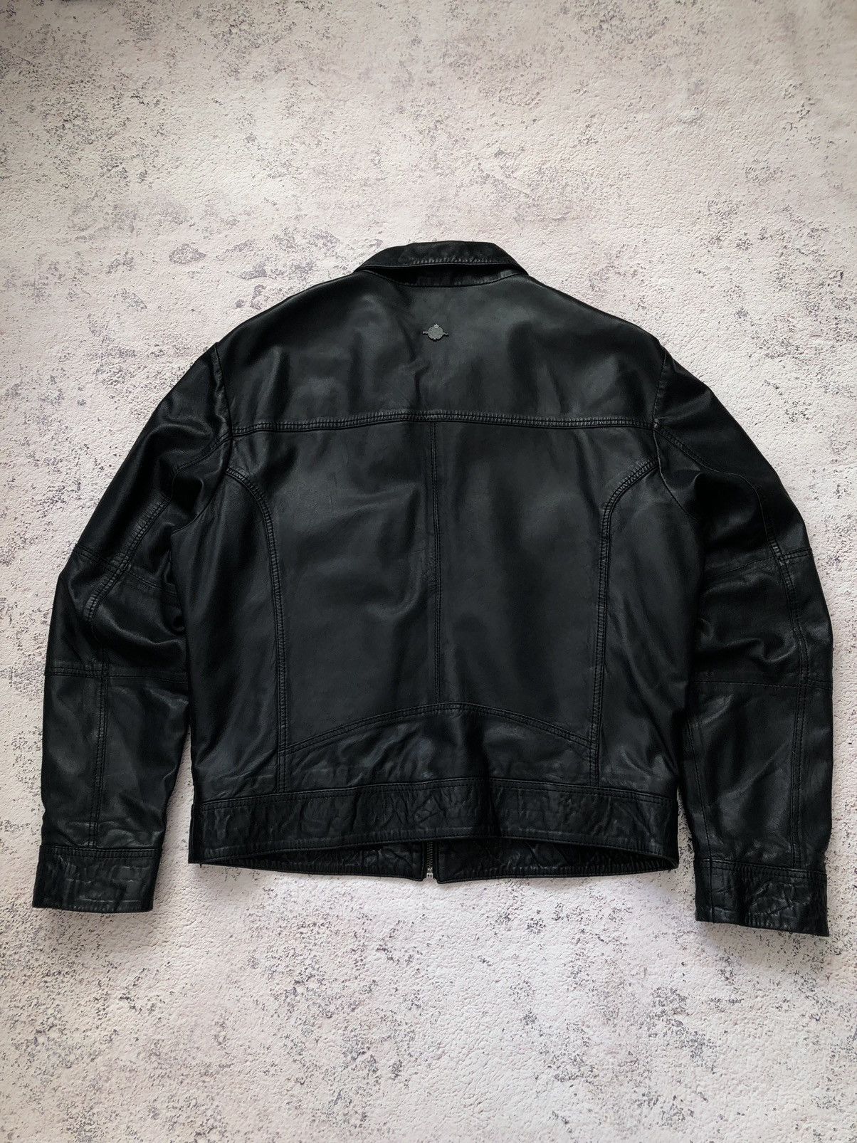 Dolce & Gabbana 🤯 Dolce & Gabbana Leather Jacket Size US L / EU 52-54 / 3 - 11 Thumbnail