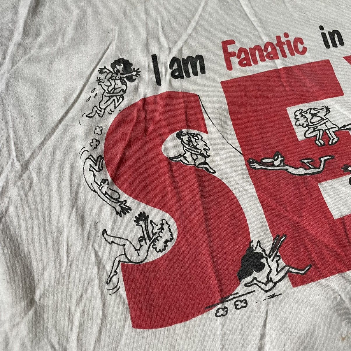 Hypebeast Vintage Y2K ADULT “I AM FANATIC IN SEX PORNO“ FUNNY BuyTee Size US XL / EU 56 / 4 - 7 Thumbnail
