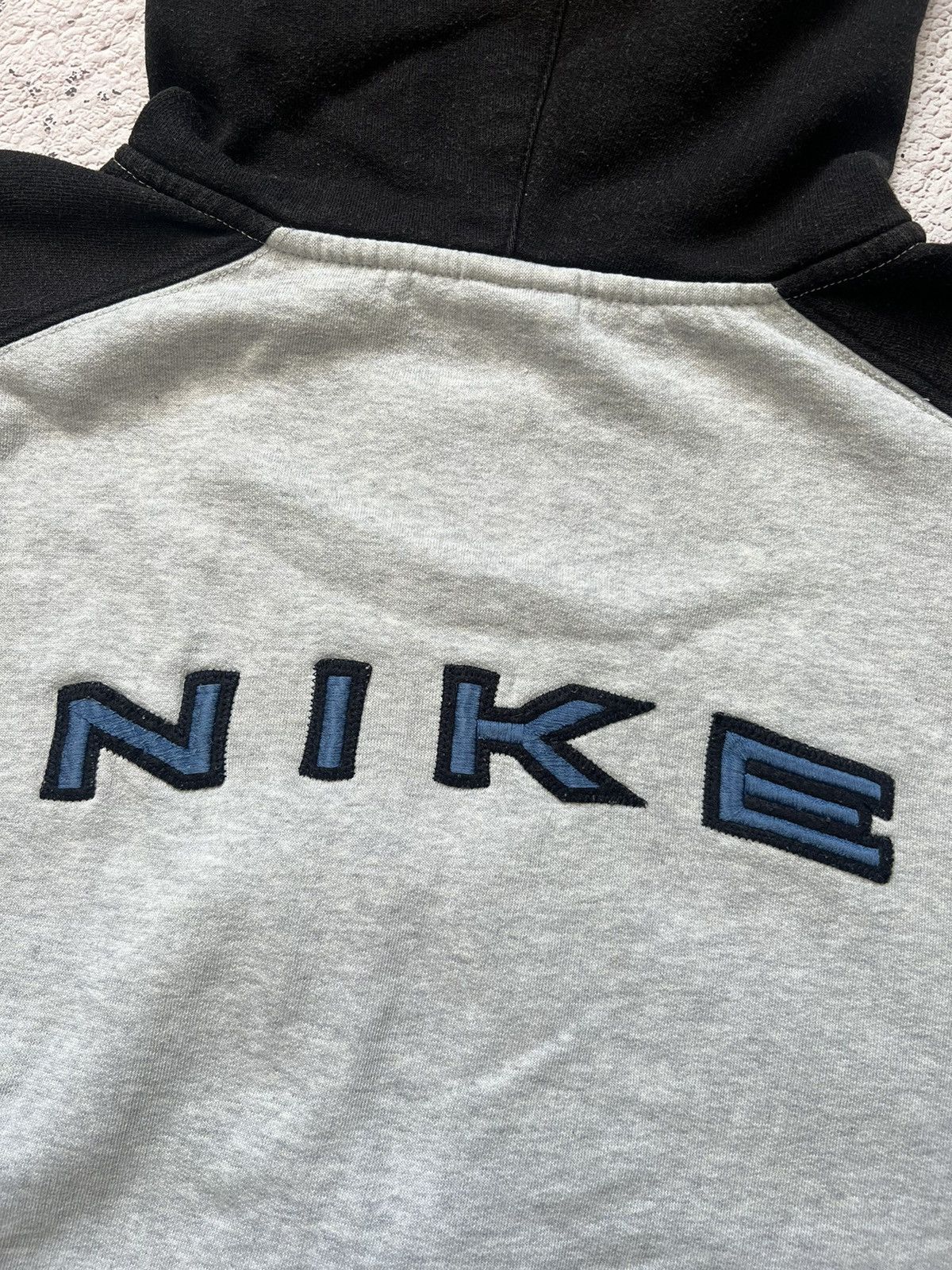 Nike × Vintage Vintage Nike Boxy Fit Hoodie Big Logo Swoosh Size US M / EU 48-50 / 2 - 12 Thumbnail