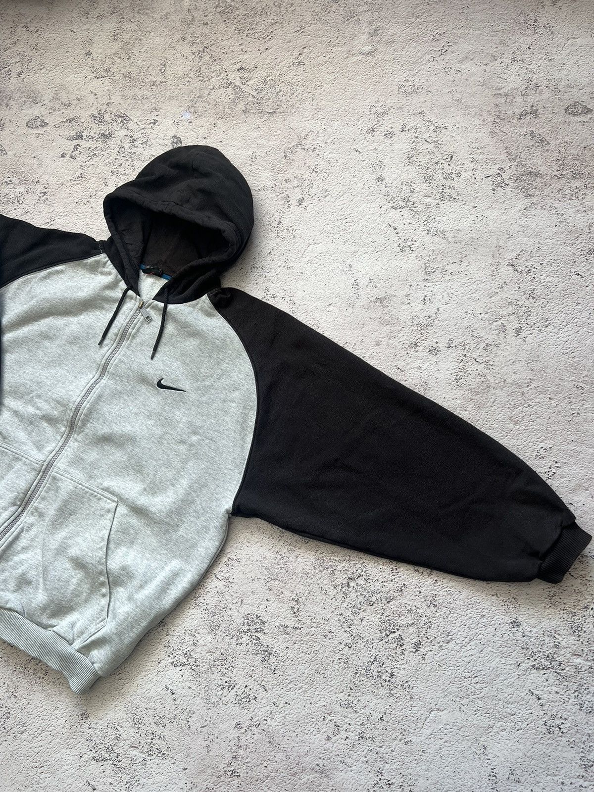 Nike × Vintage Vintage Nike Boxy Fit Hoodie Big Logo Swoosh Size US M / EU 48-50 / 2 - 10 Thumbnail