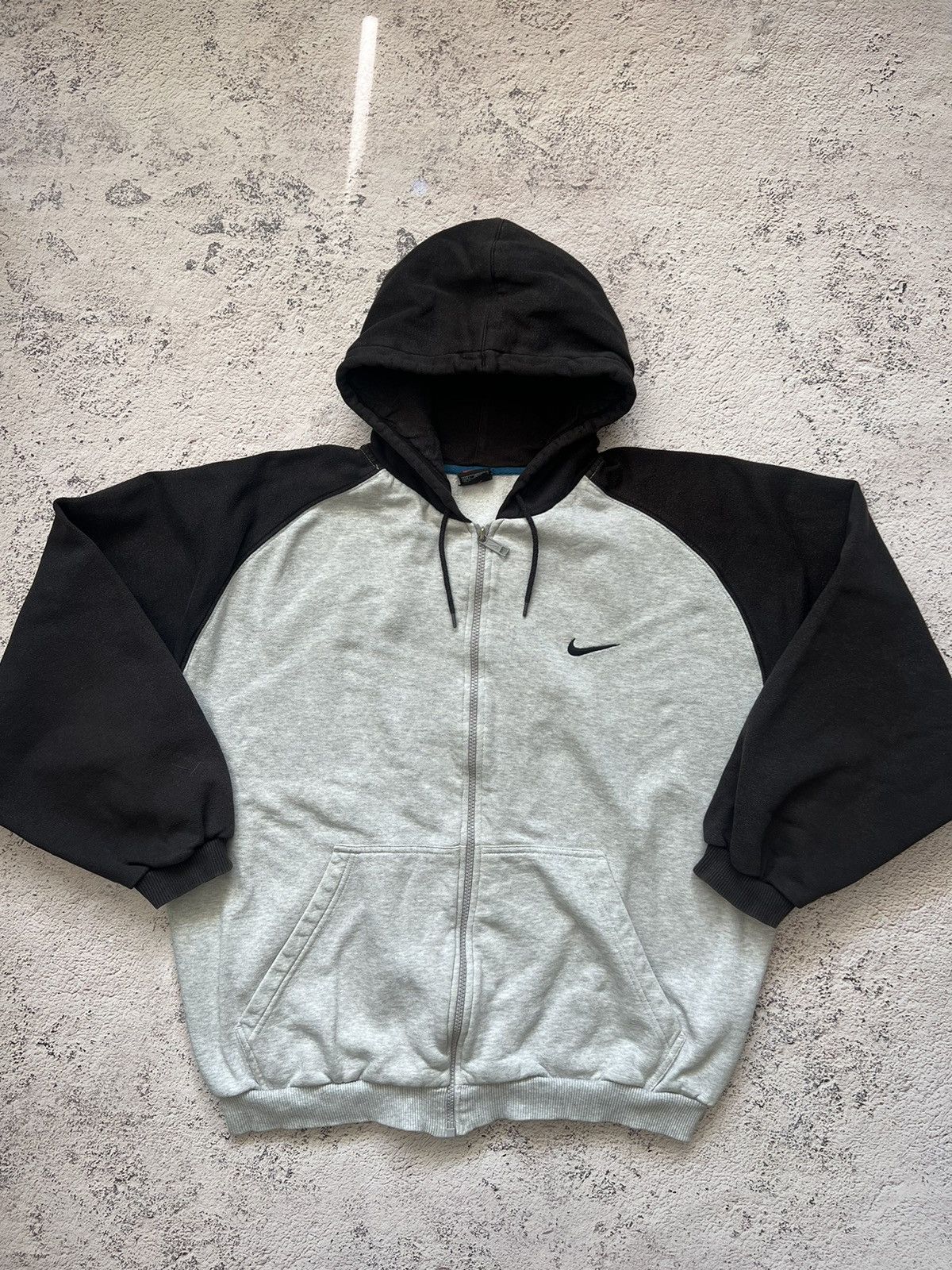 Nike × Vintage Vintage Nike Boxy Fit Hoodie Big Logo Swoosh Size US M / EU 48-50 / 2 - 1 Thumbnail
