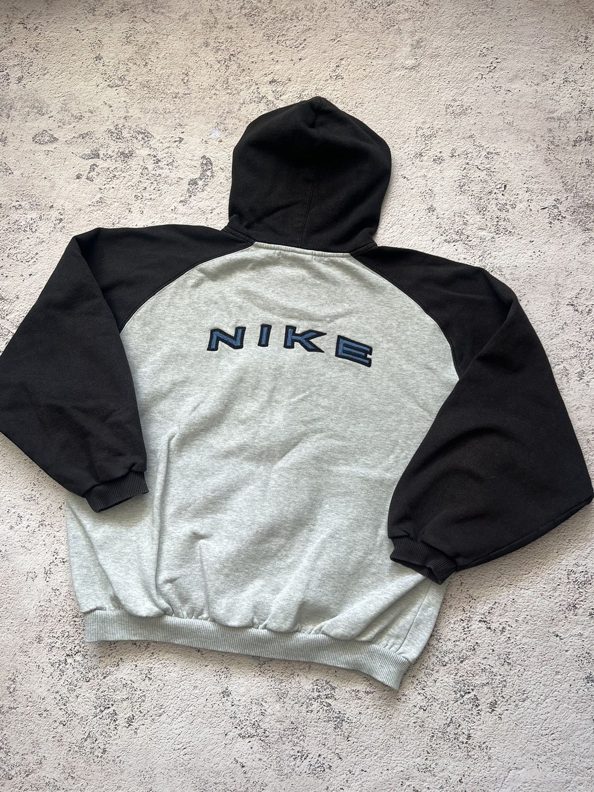 Nike × Vintage Vintage Nike Boxy Fit Hoodie Big Logo Swoosh Size US M / EU 48-50 / 2 - 4 Thumbnail