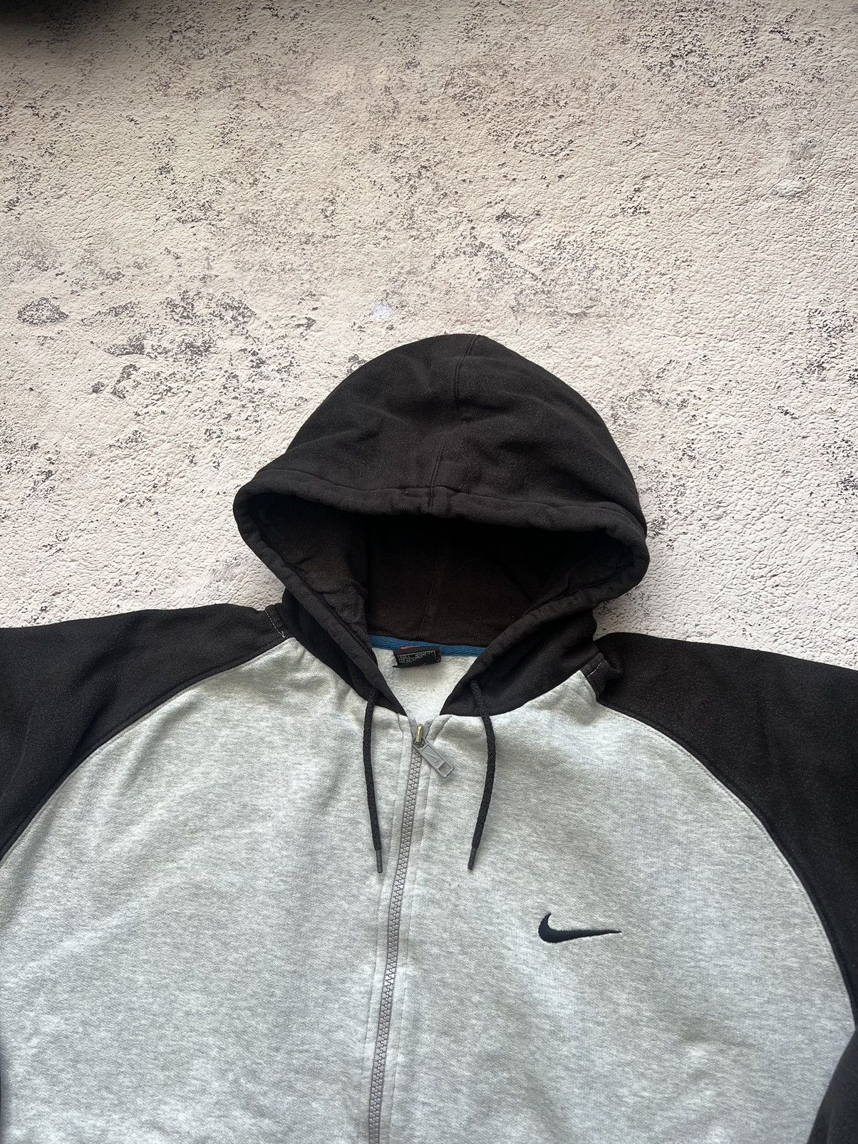 Nike × Vintage Vintage Nike Boxy Fit Hoodie Big Logo Swoosh Size US M / EU 48-50 / 2 - 9 Thumbnail
