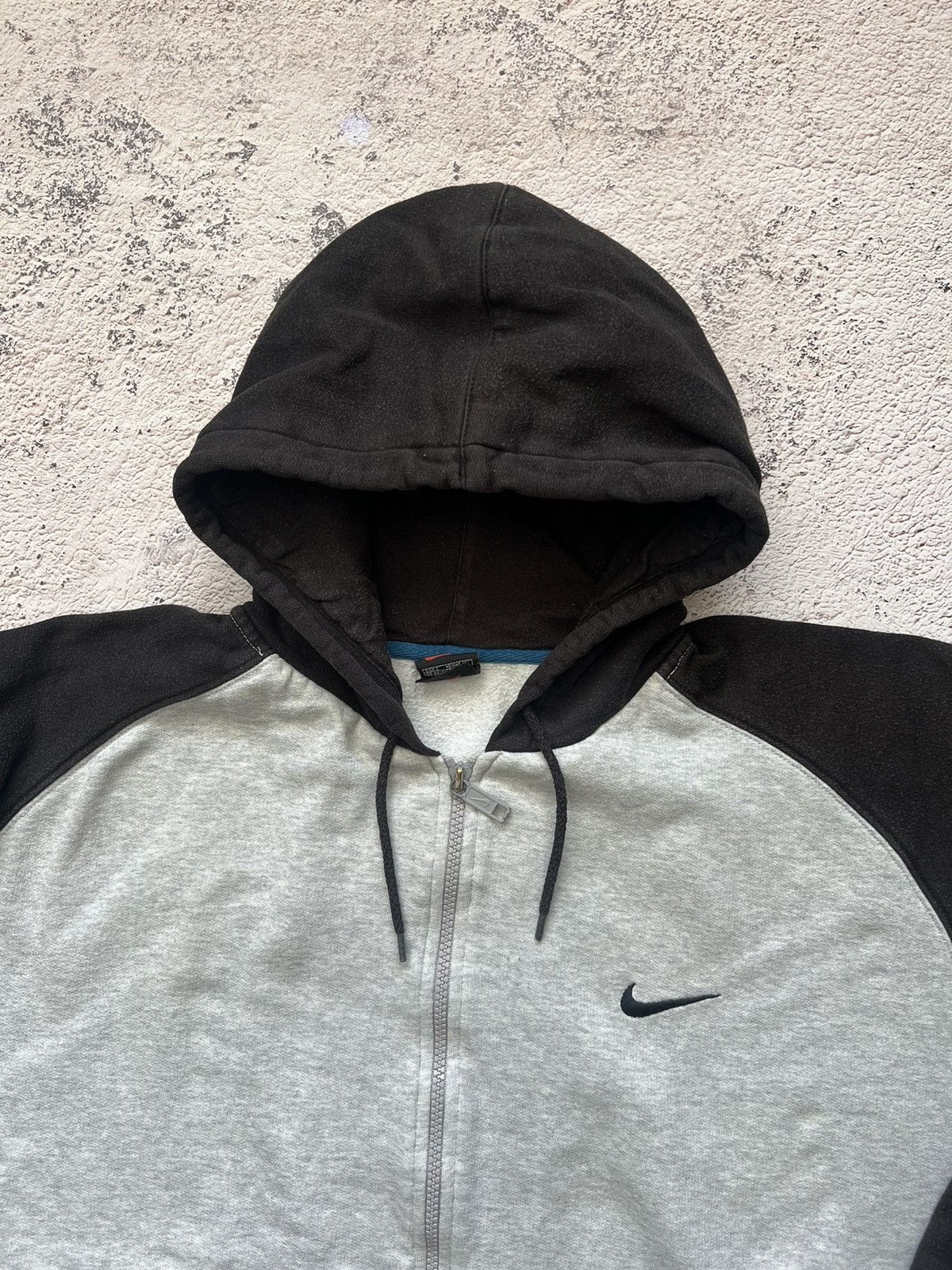 Nike × Vintage Vintage Nike Boxy Fit Hoodie Big Logo Swoosh Size US M / EU 48-50 / 2 - 3 Thumbnail
