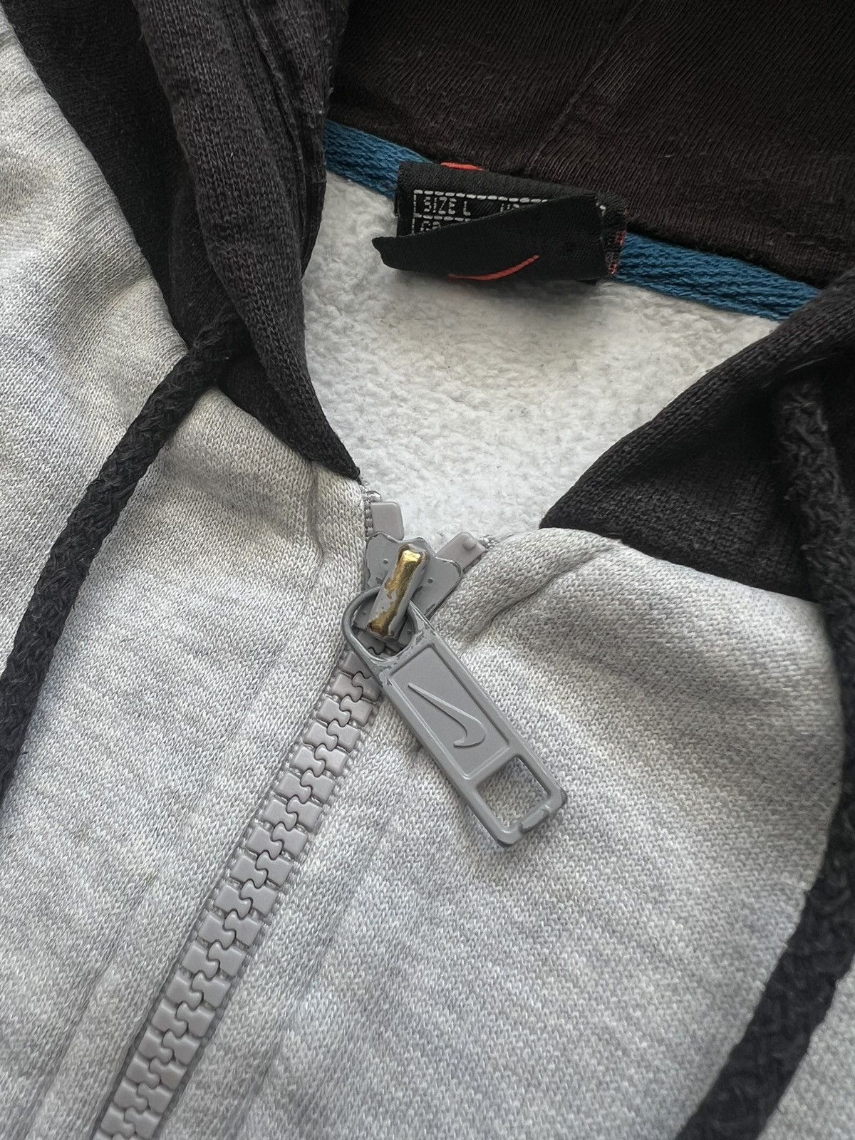 Nike × Vintage Vintage Nike Boxy Fit Hoodie Big Logo Swoosh Size US M / EU 48-50 / 2 - 6 Thumbnail