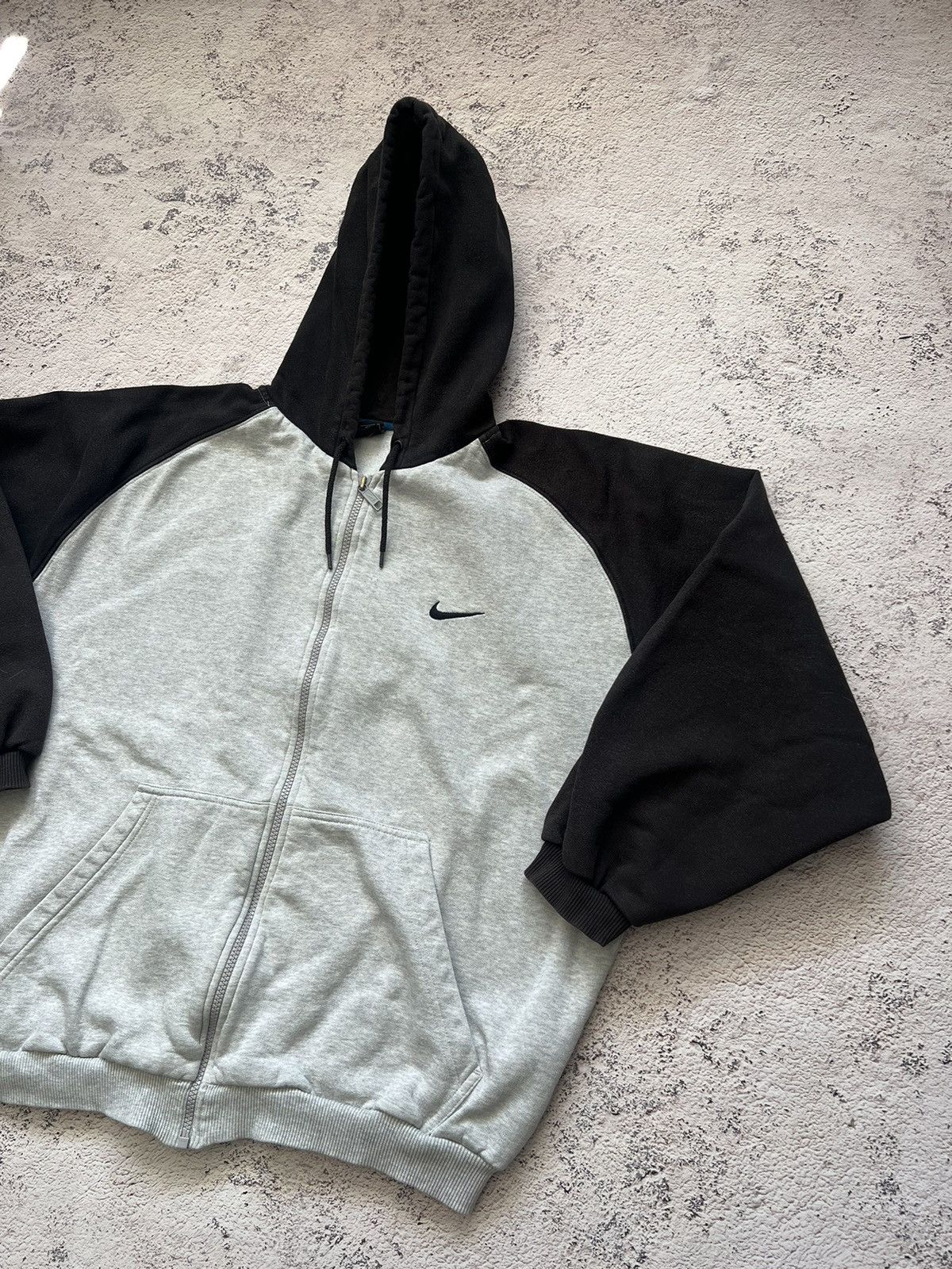 Nike × Vintage Vintage Nike Boxy Fit Hoodie Big Logo Swoosh Size US M / EU 48-50 / 2 - 8 Thumbnail