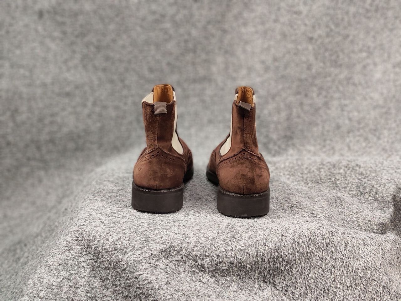 Other Gallucci Design Chelsea Ankle Leather Brown Shoes Boots Size US 10 / IT 40 - 10 Thumbnail