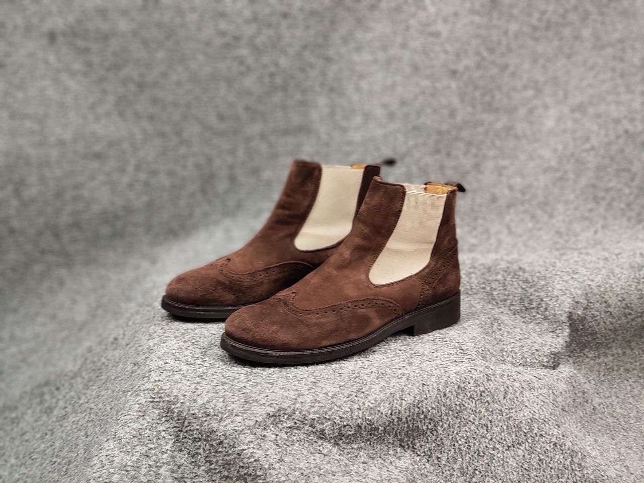 Other Gallucci Design Chelsea Ankle Leather Brown Shoes Boots Size US 10 / IT 40 - 8 Thumbnail