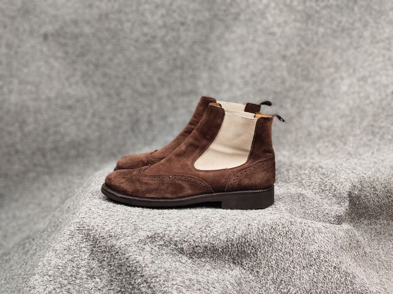 Other Gallucci Design Chelsea Ankle Leather Brown Shoes Boots Size US 10 / IT 40 - 9 Thumbnail