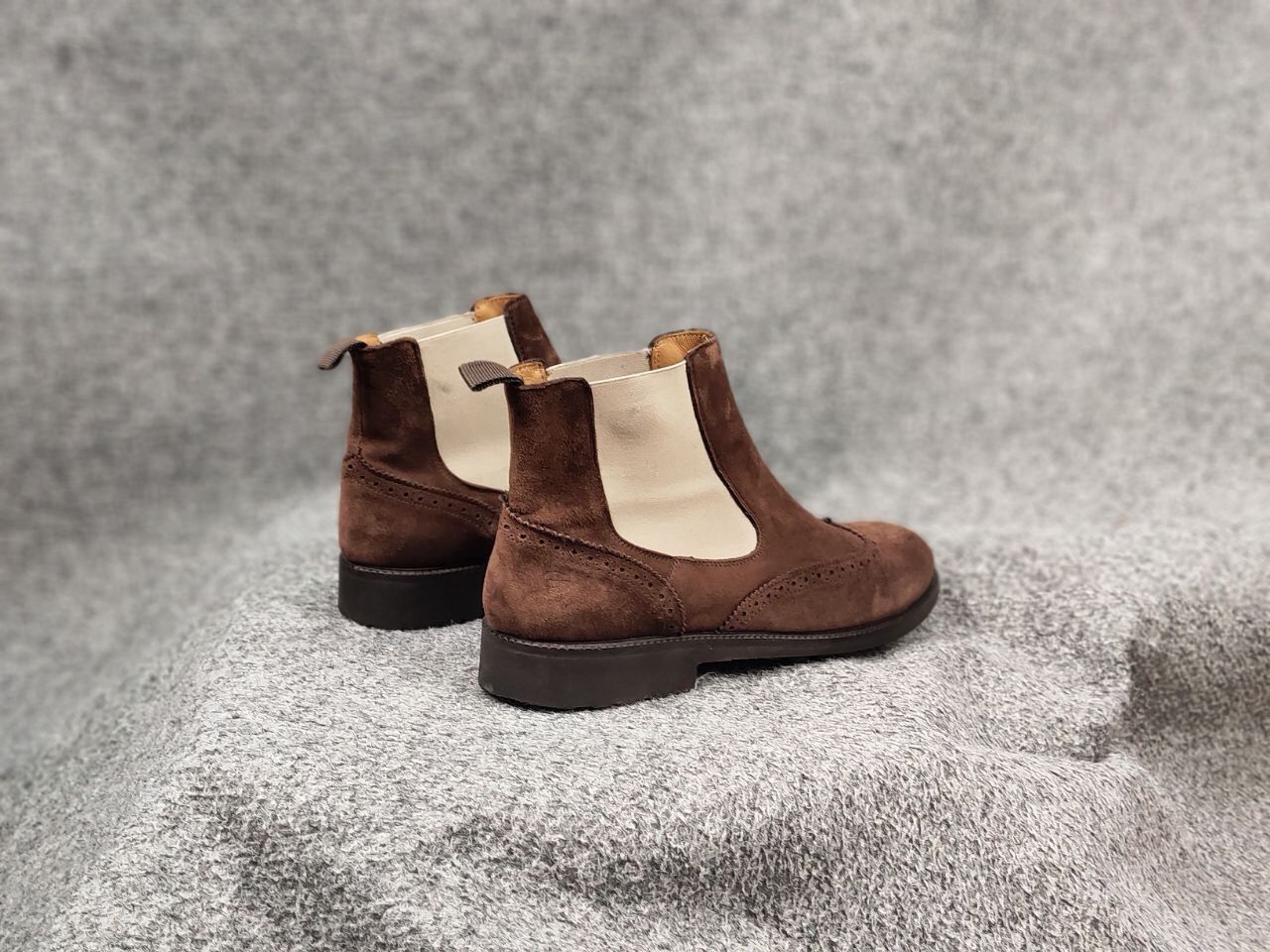 Other Gallucci Design Chelsea Ankle Leather Brown Shoes Boots Size US 10 / IT 40 - 11 Thumbnail