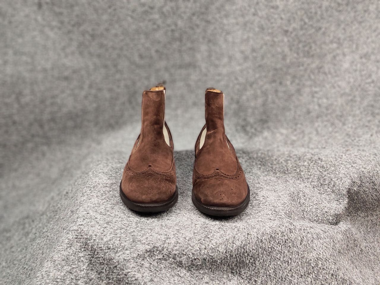Other Gallucci Design Chelsea Ankle Leather Brown Shoes Boots Size US 10 / IT 40 - 7 Thumbnail
