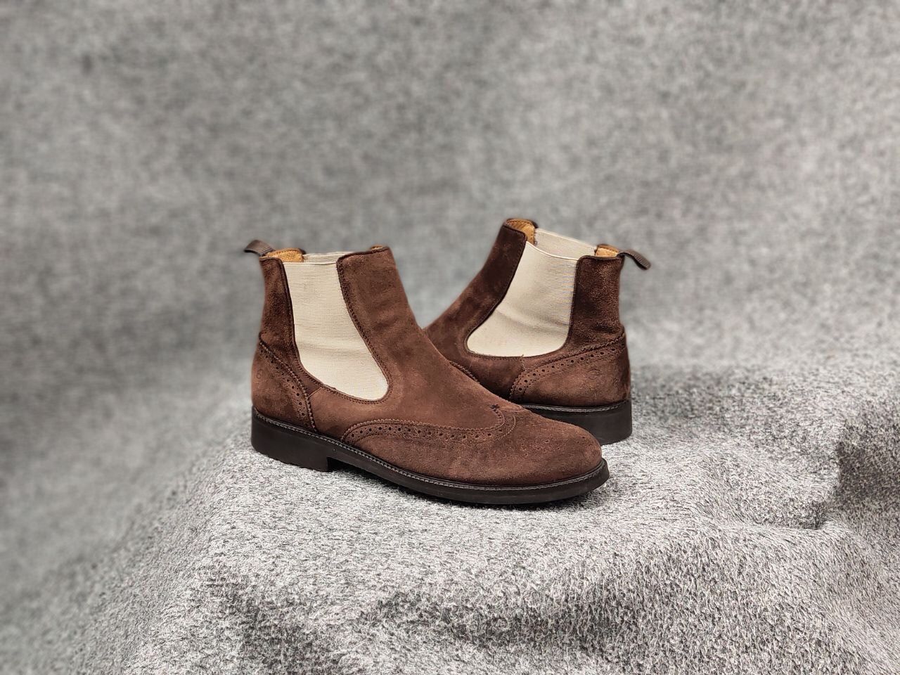 Other Gallucci Design Chelsea Ankle Leather Brown Shoes Boots Size US 10 / IT 40 - 6 Thumbnail