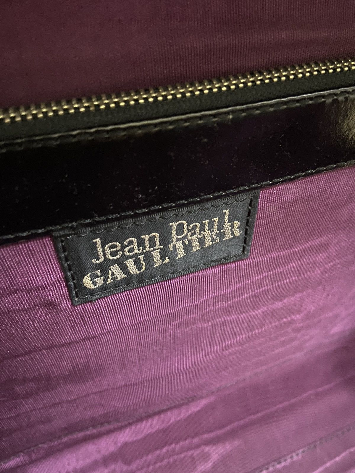 Jean Paul Gaultier ARCHIVE🔥OG Jean Paul Gaultier Embossed Flower Messenger Bag Size ONE SIZE - 11 Thumbnail
