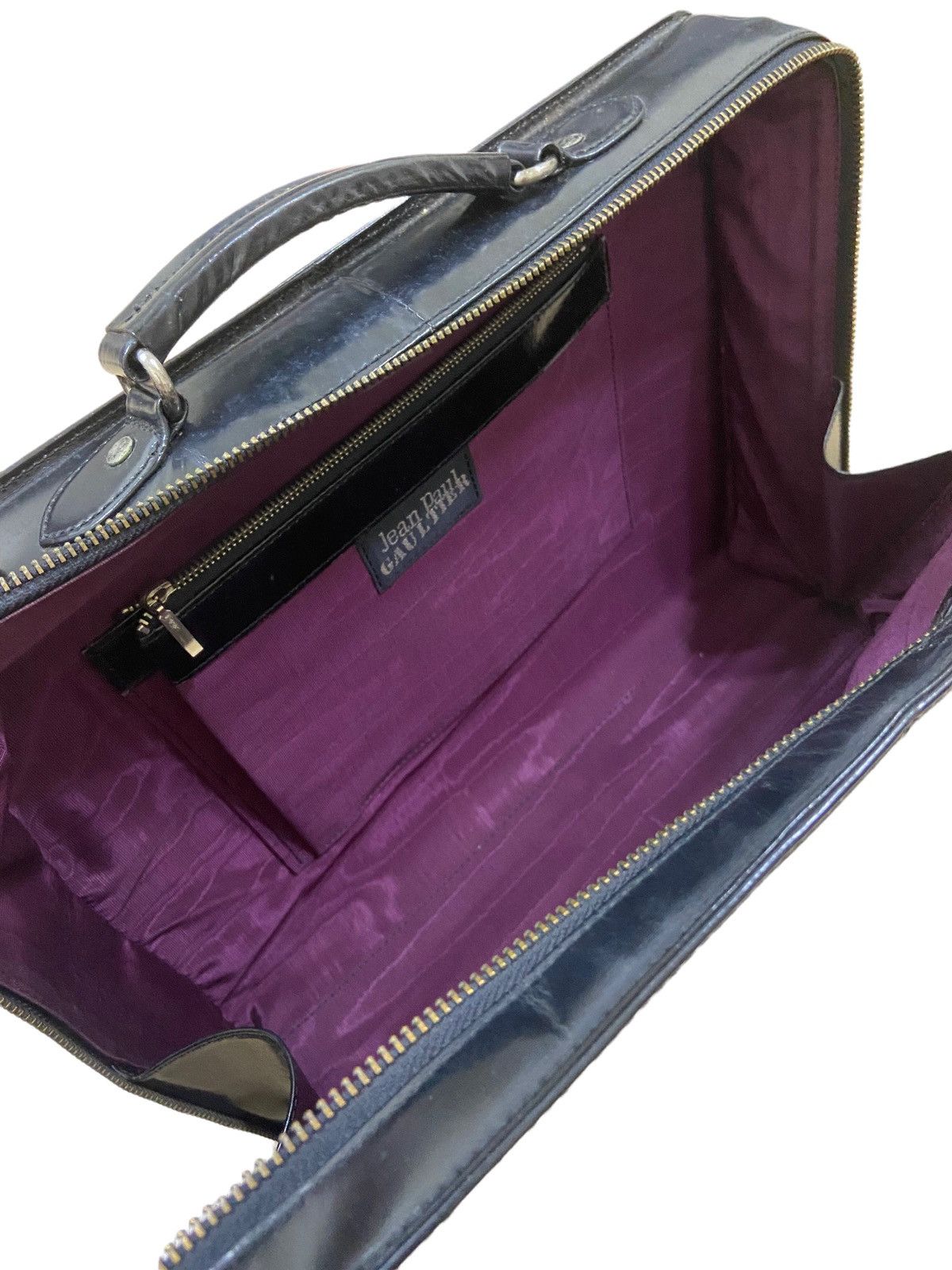 Jean Paul Gaultier ARCHIVE🔥OG Jean Paul Gaultier Embossed Flower Messenger Bag Size ONE SIZE - 10 Thumbnail