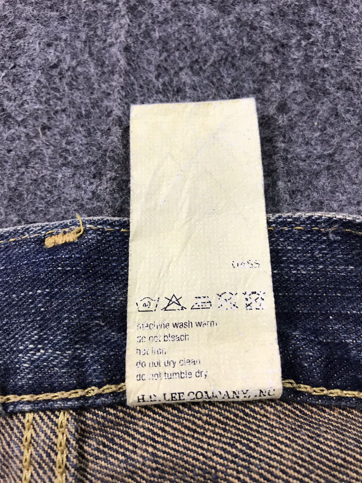 Japanese Brand × Lee Vintage Lee Riders Indigo Denim Jeans Style Size US 32 / EU 48 - 15 Thumbnail