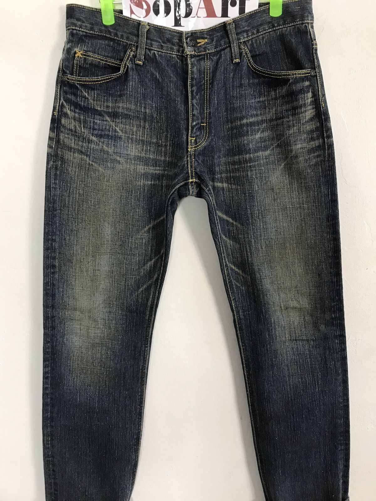 Japanese Brand × Lee Vintage Lee Riders Indigo Denim Jeans Style Size US 32 / EU 48 - 3 Thumbnail