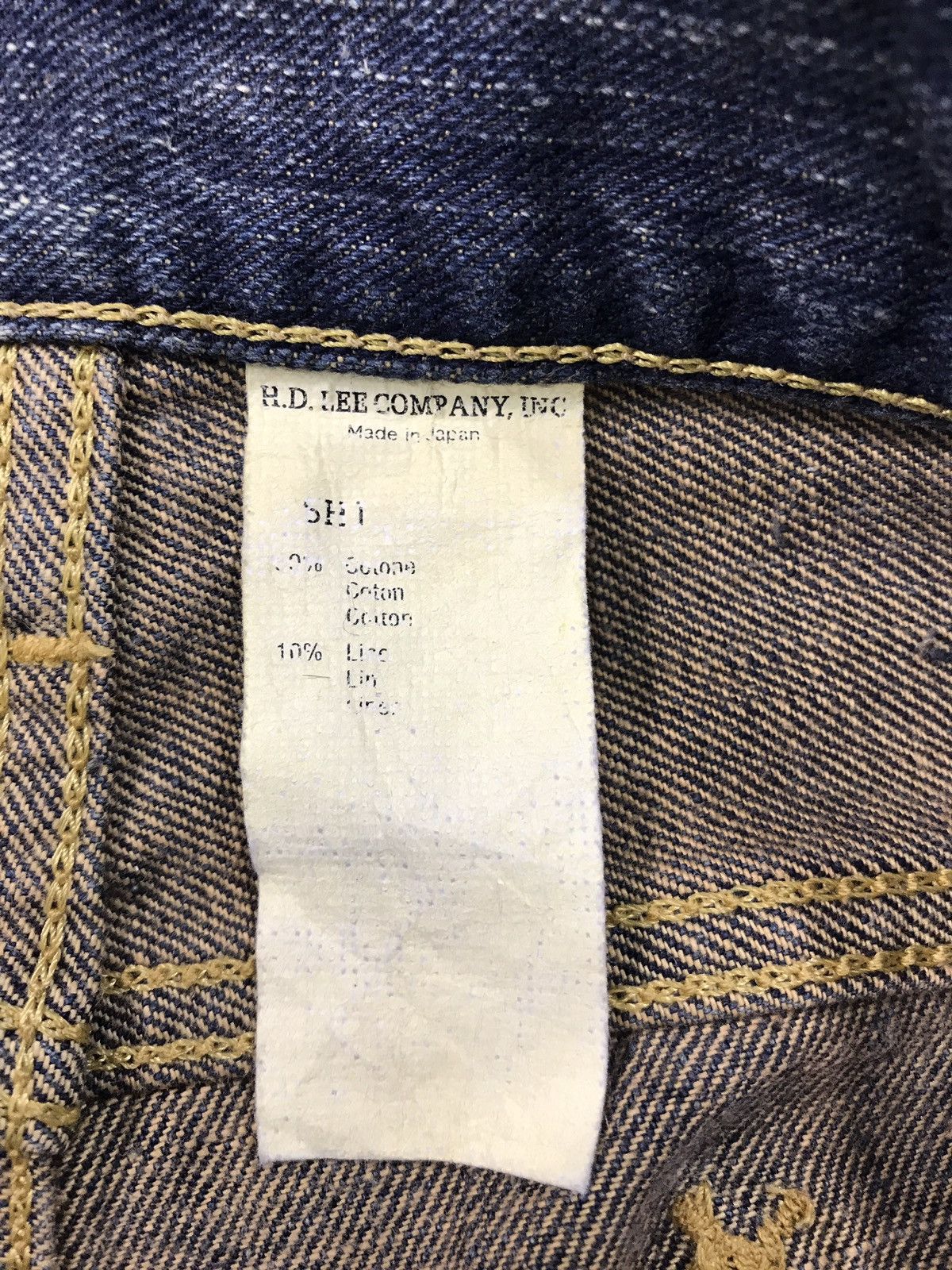 Japanese Brand × Lee Vintage Lee Riders Indigo Denim Jeans Style Size US 32 / EU 48 - 14 Thumbnail
