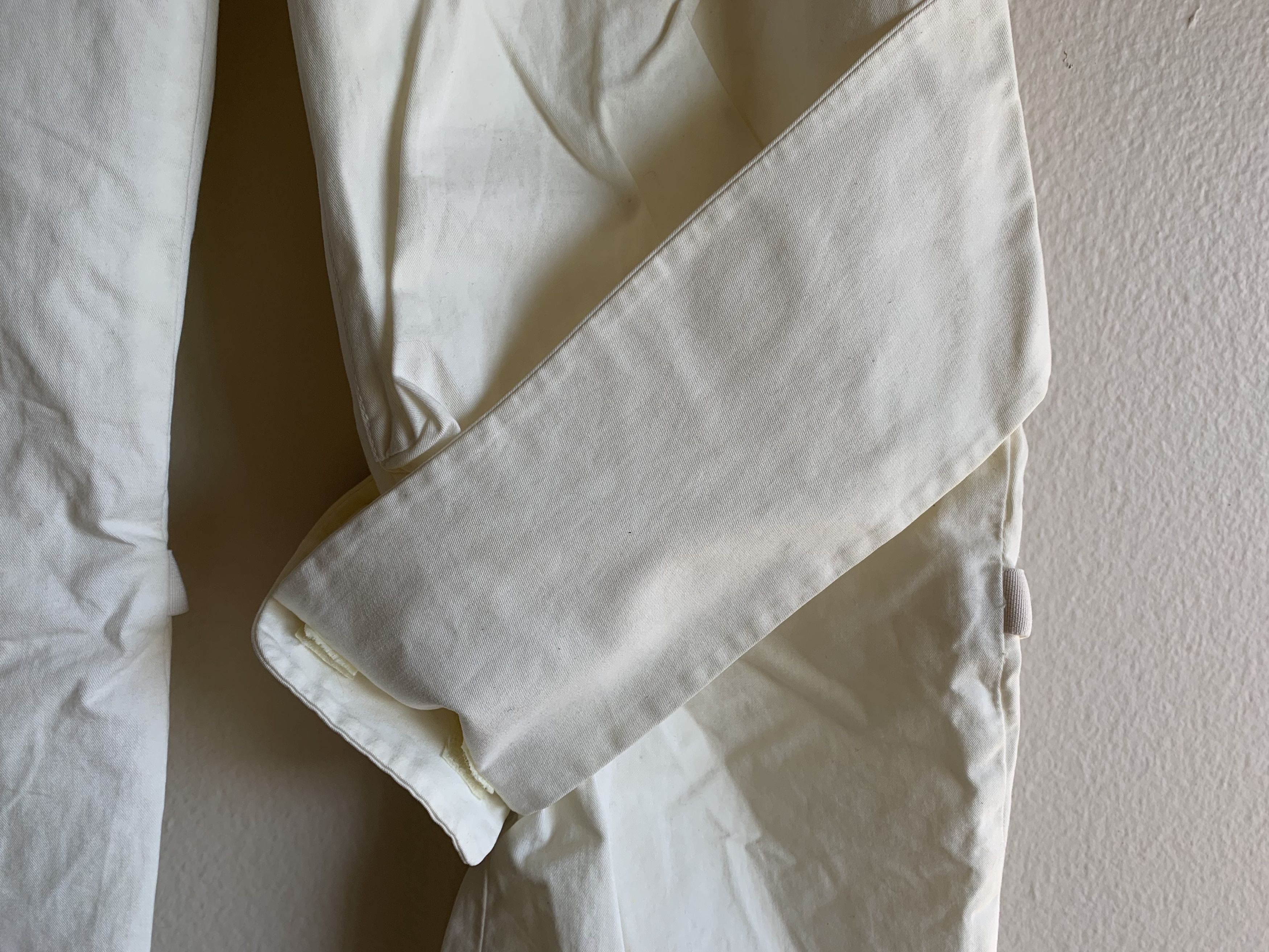 Helmut Lang SS04 Helmut Lang Bondage Pants White Cargo Cotton Jeans 32 Size US 32 / EU 48 - 4 Thumbnail