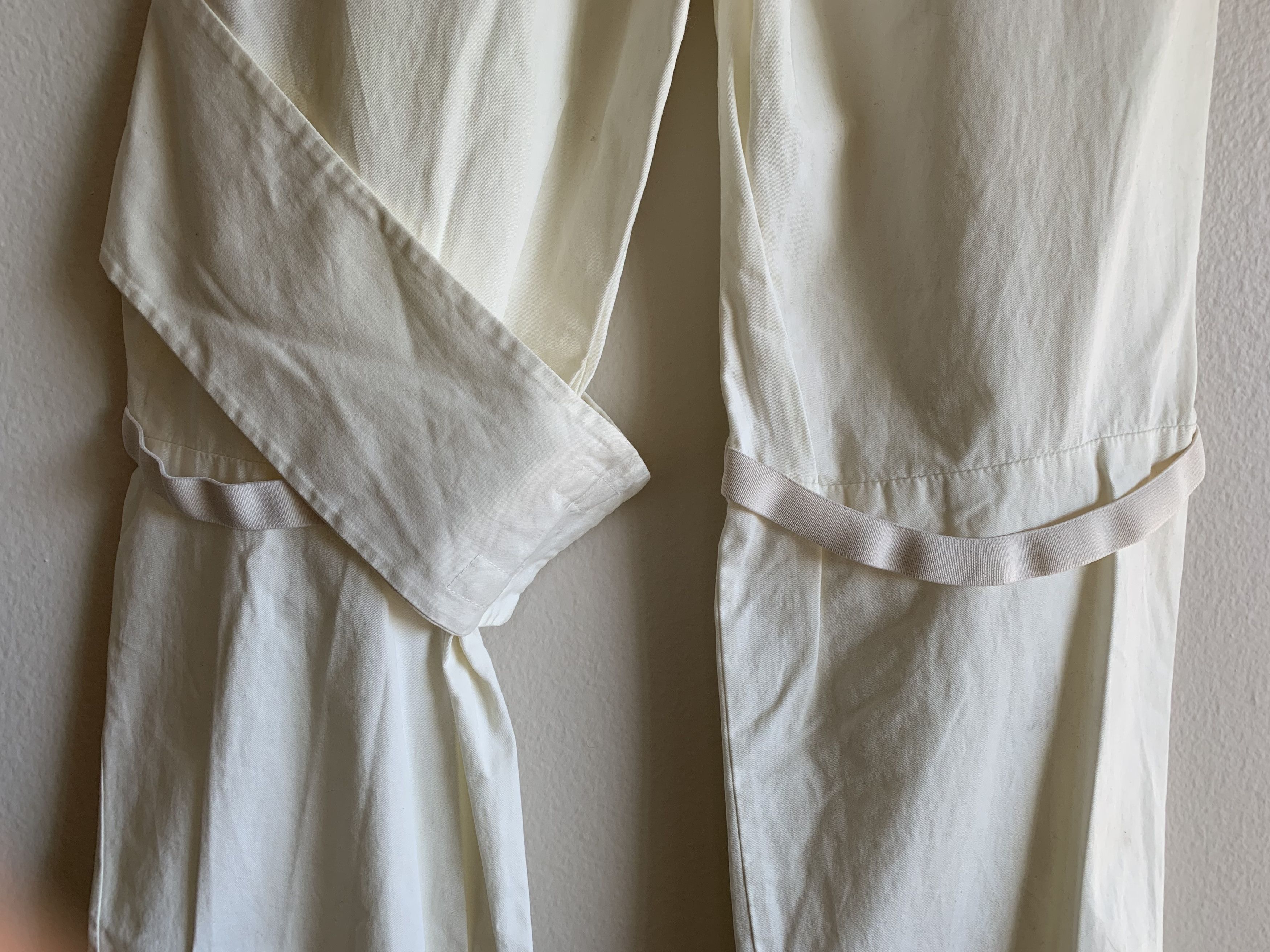 Helmut Lang SS04 Helmut Lang Bondage Pants White Cargo Cotton Jeans 32 Size US 32 / EU 48 - 8 Thumbnail