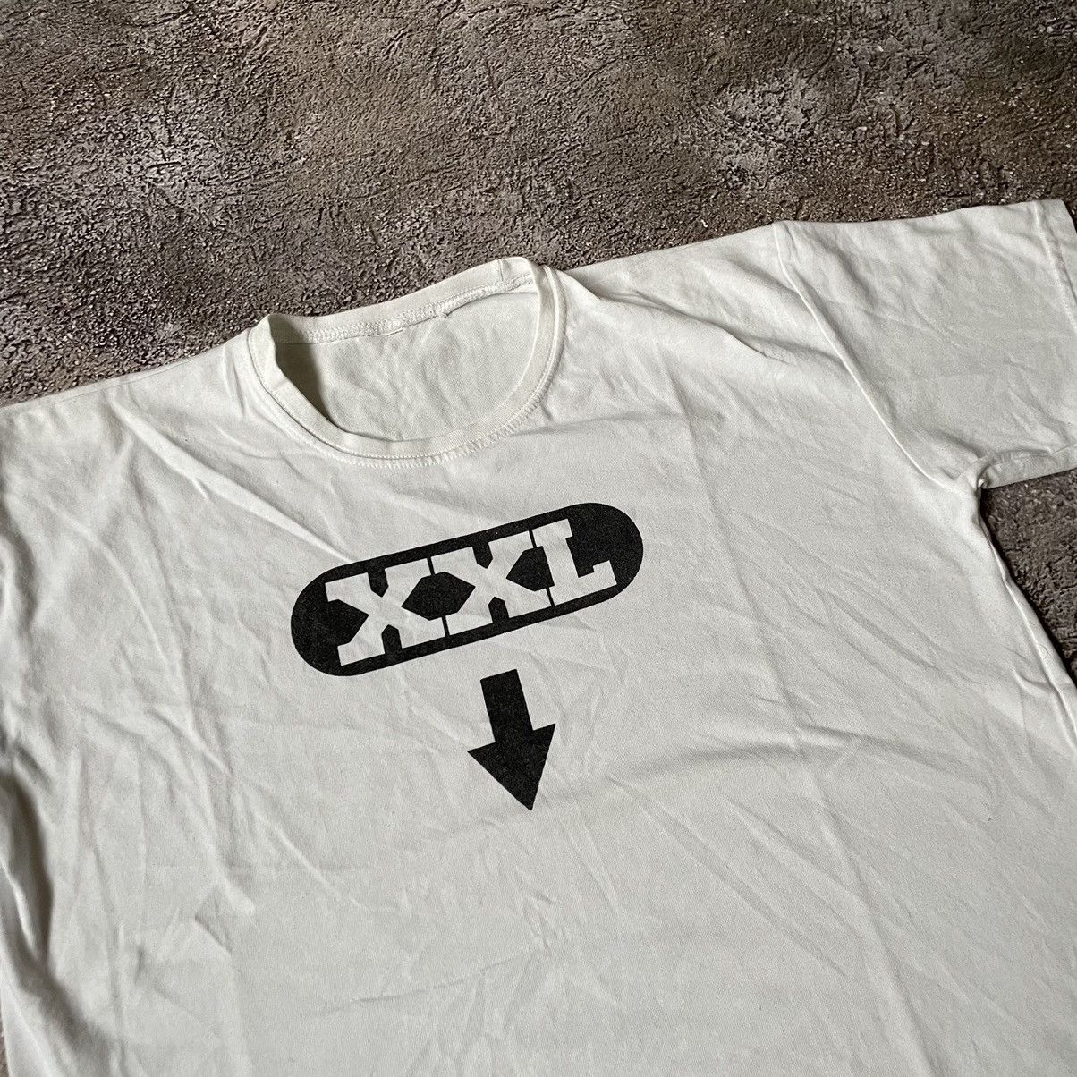Vintage Vintage Y2K XXL Graphic Tee Funny Print Streetwear Slim XL Size US XL / EU 56 / 4 - 5 Thumbnail