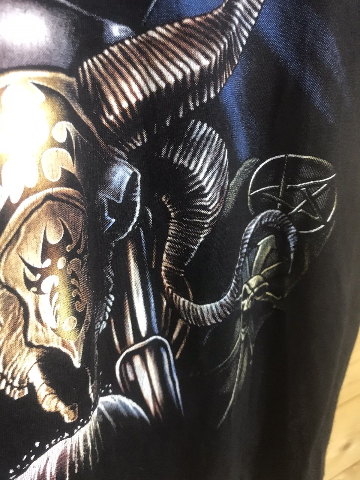 Vintage Vintage Skeleton single stitch t-shirt Size US S / EU 44-46 / 1 - 3 Thumbnail