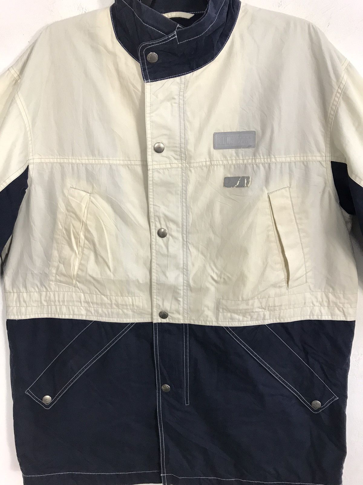 Japanese Brand × Vintage Elle Homme Paris Thick Jacket Double Pocket Design Fashion Size US XXL / EU 58 / 5 - 4 Thumbnail