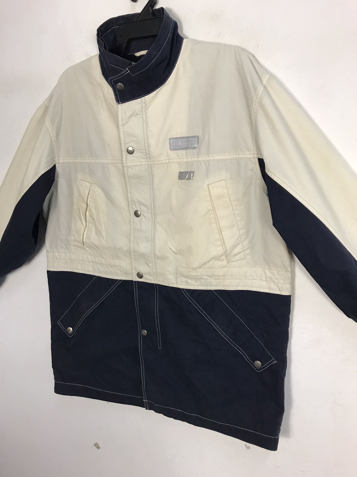Japanese Brand × Vintage Elle Homme Paris Thick Jacket Double Pocket Design Fashion Size US XXL / EU 58 / 5 - 3 Thumbnail