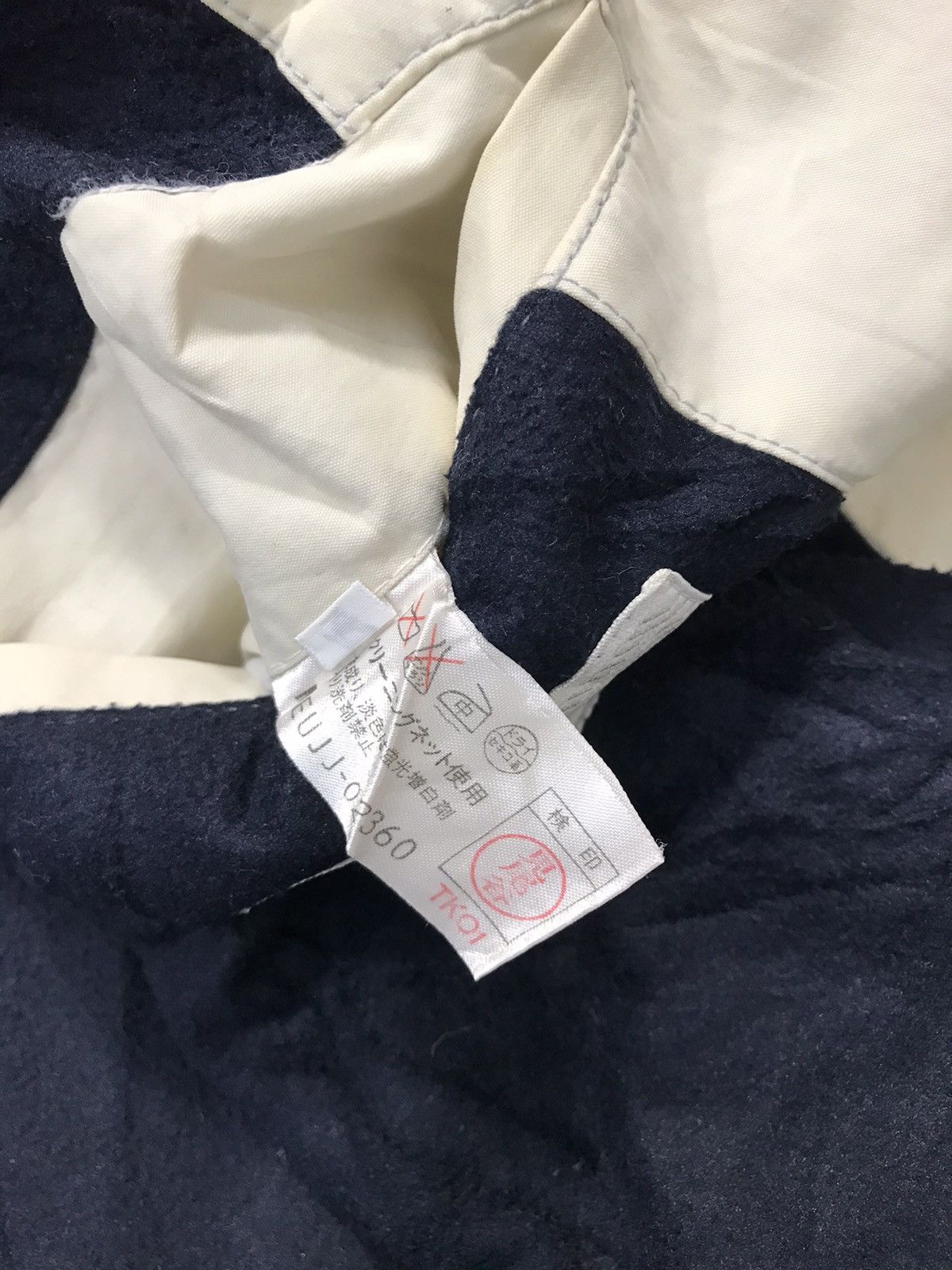 Japanese Brand × Vintage Elle Homme Paris Thick Jacket Double Pocket Design Fashion Size US XXL / EU 58 / 5 - 10 Thumbnail