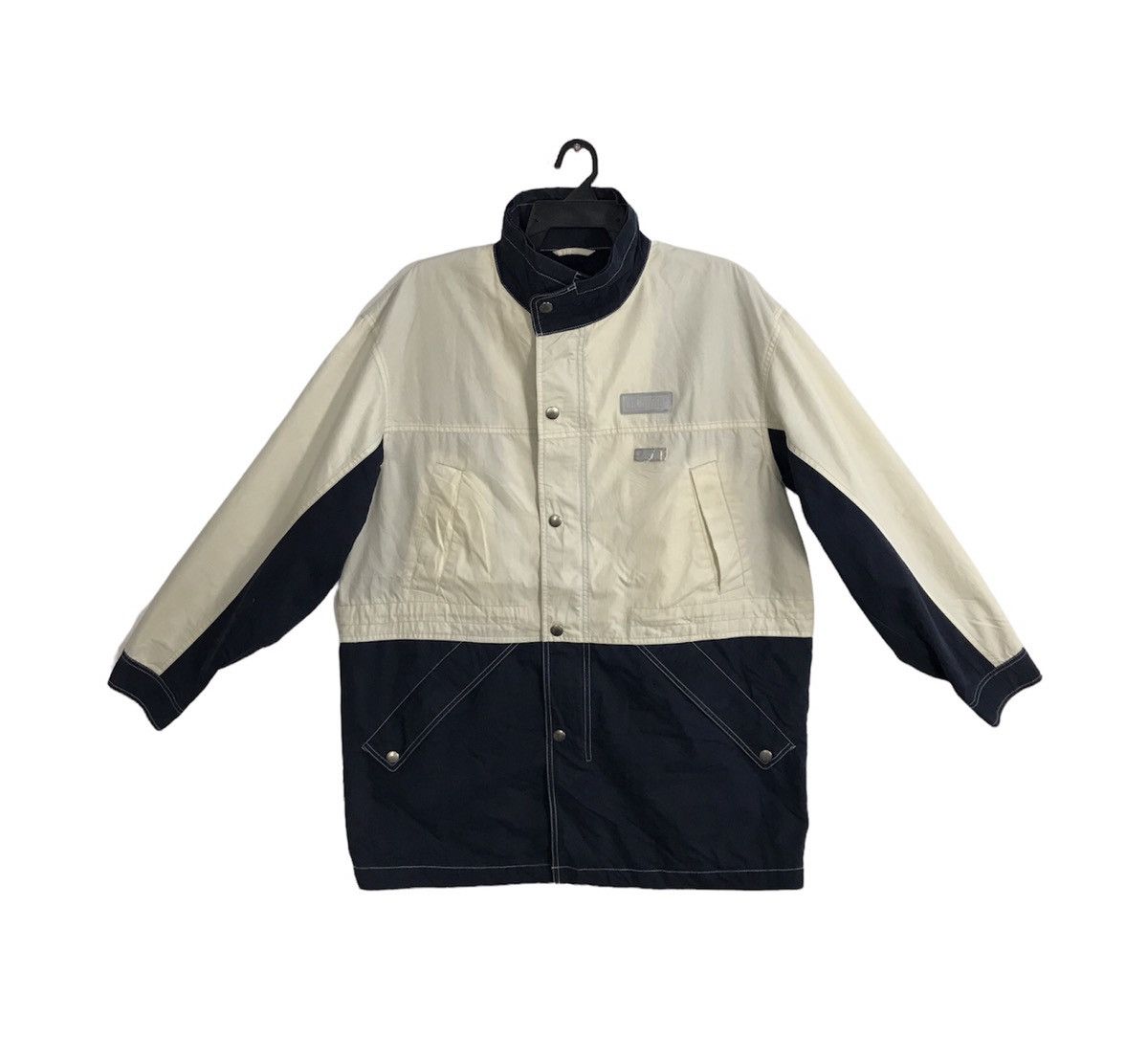 Japanese Brand × Vintage Elle Homme Paris Thick Jacket Double Pocket Design Fashion Size US XXL / EU 58 / 5 - 1 Thumbnail