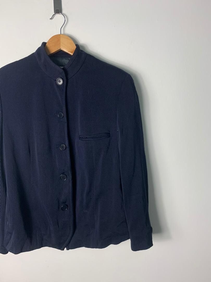Emporio Armani Vintage Emporio Armani Jacket Buttoned Size US M / EU 48-50 / 2 - 2 Thumbnail